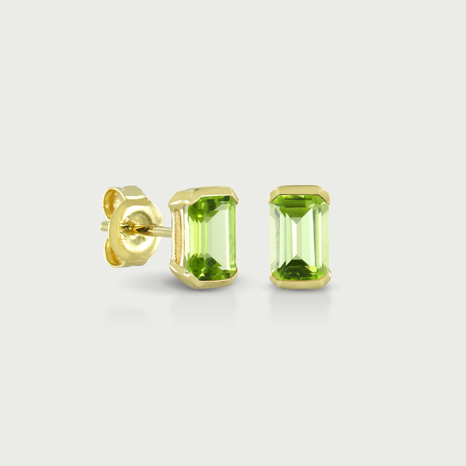 Dancing Light Gemstone Stud Earrings