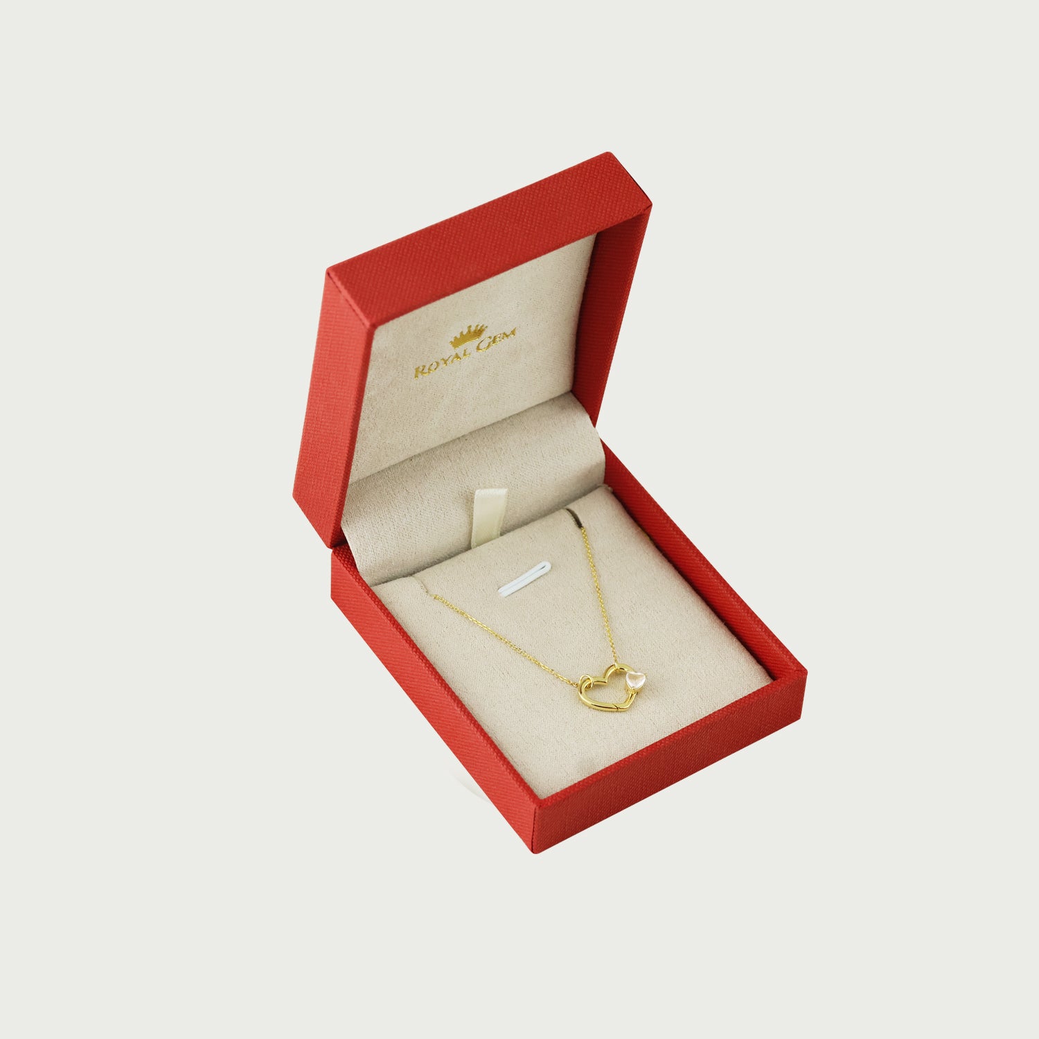 Heart & Spark Gemstone Necklace