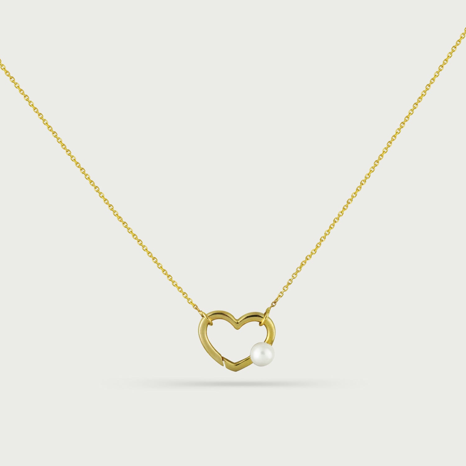 The Daily Heart Icon Gold Necklace