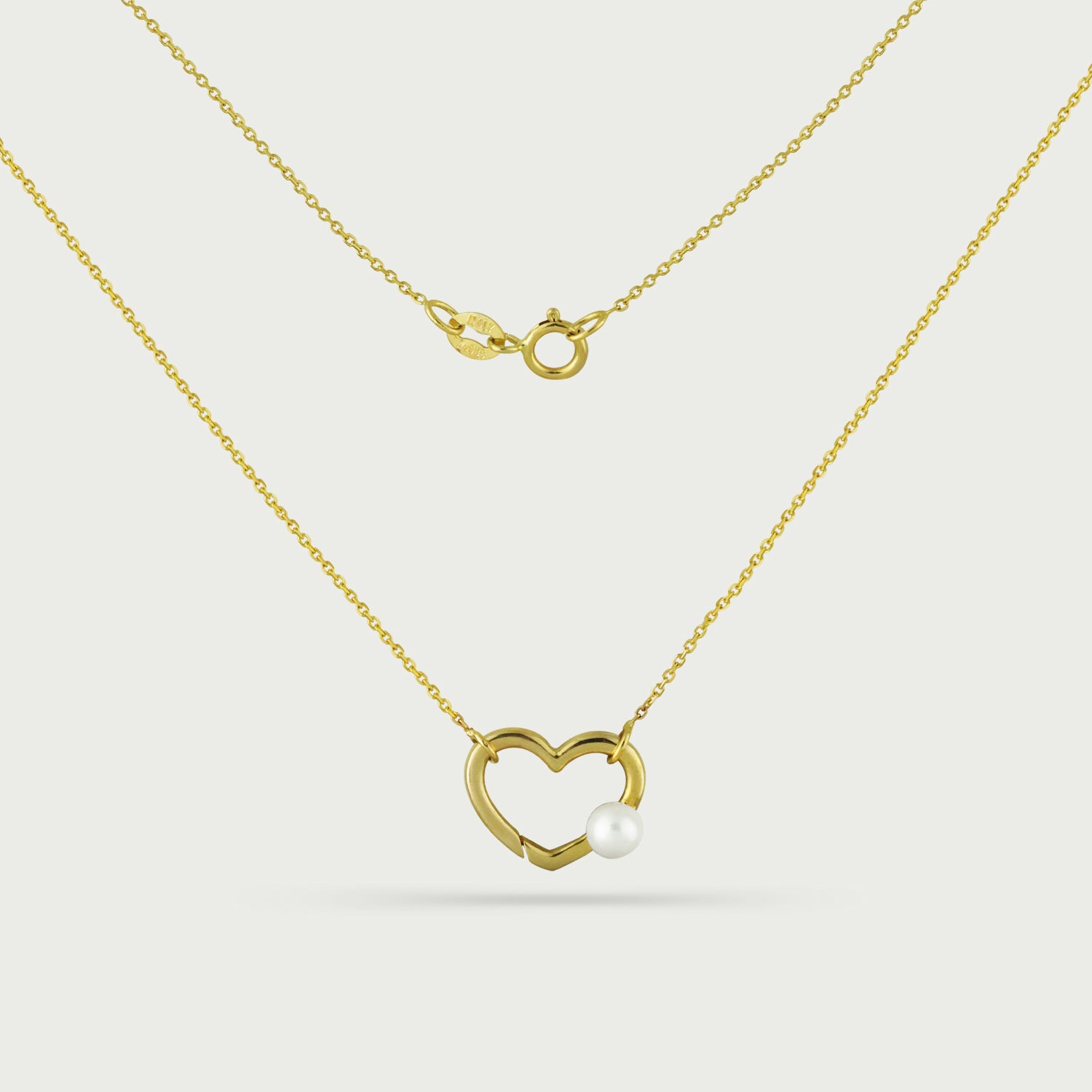 The Daily Heart Icon Gold Necklace