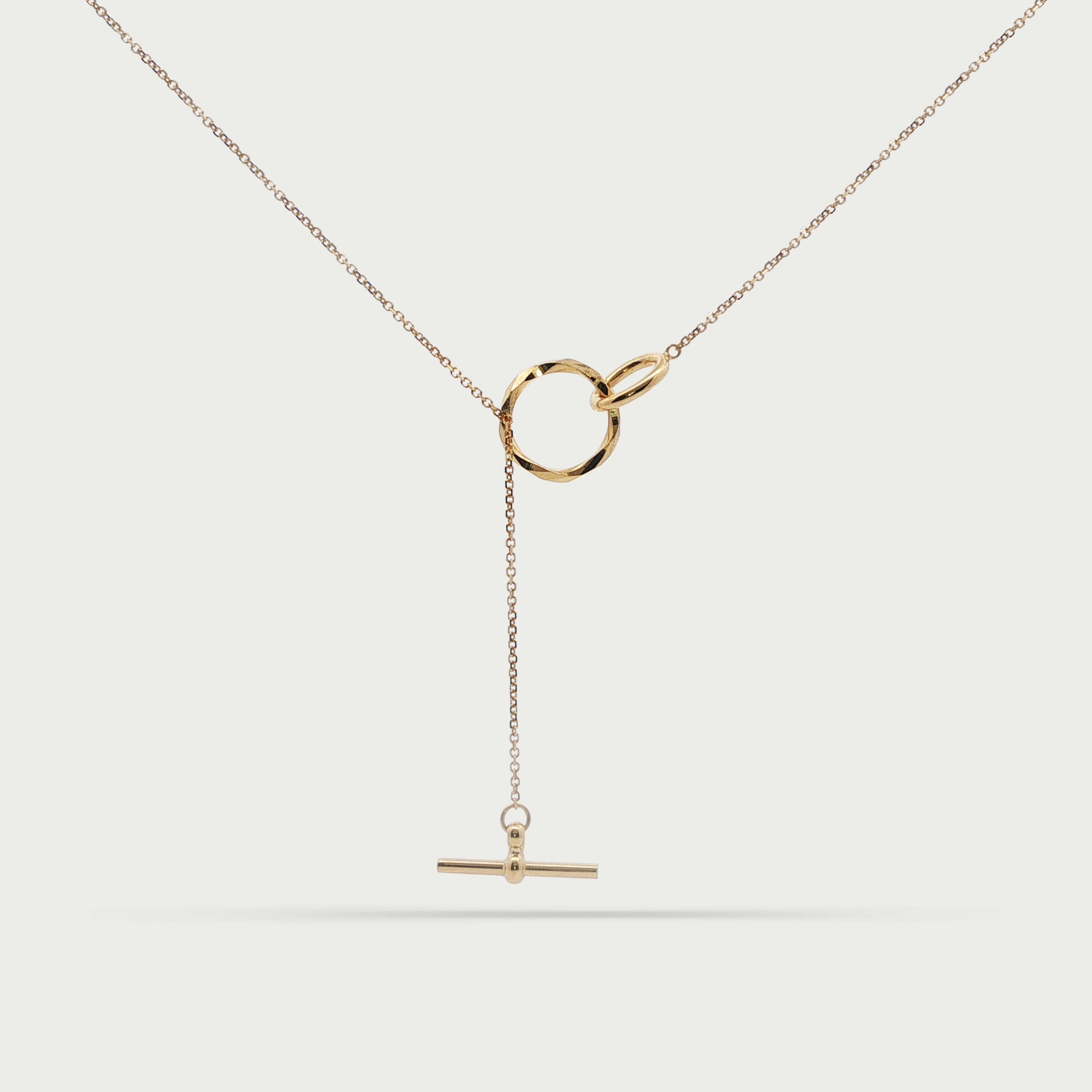 Aura Veil Gold Necklace