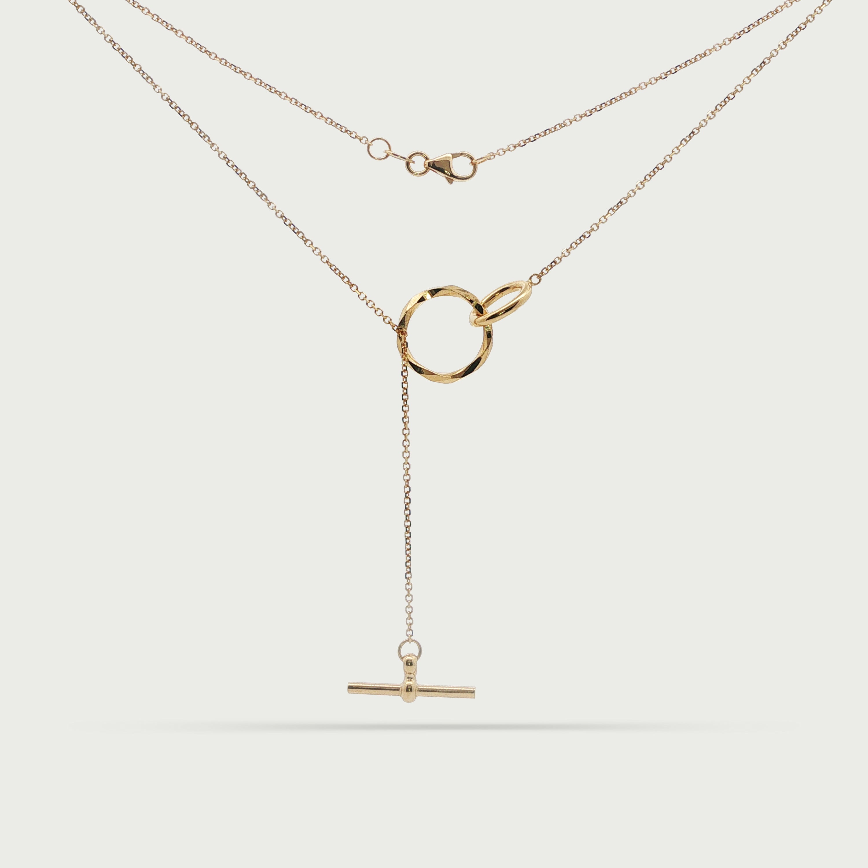 Aura Veil Gold Necklace
