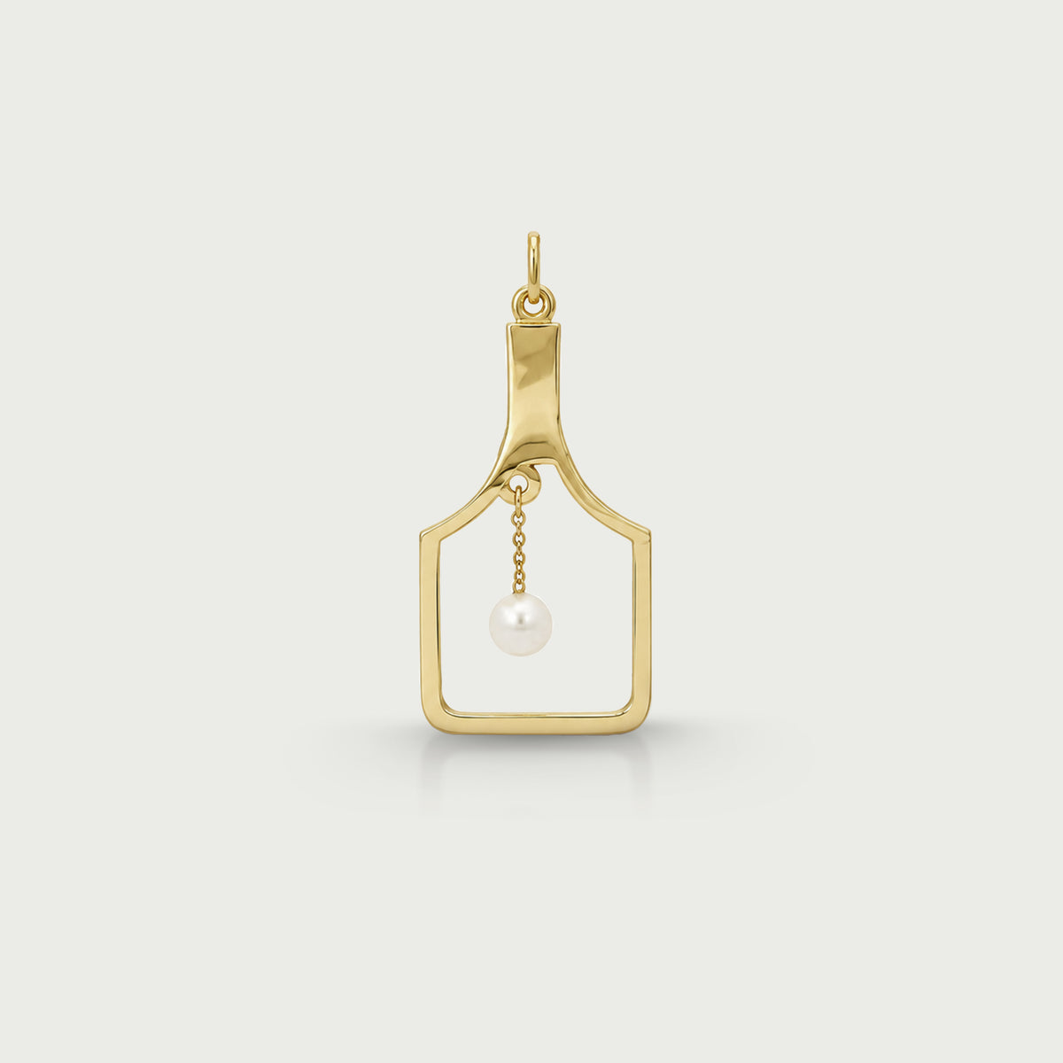 Pickle Pearl Drop Necklace