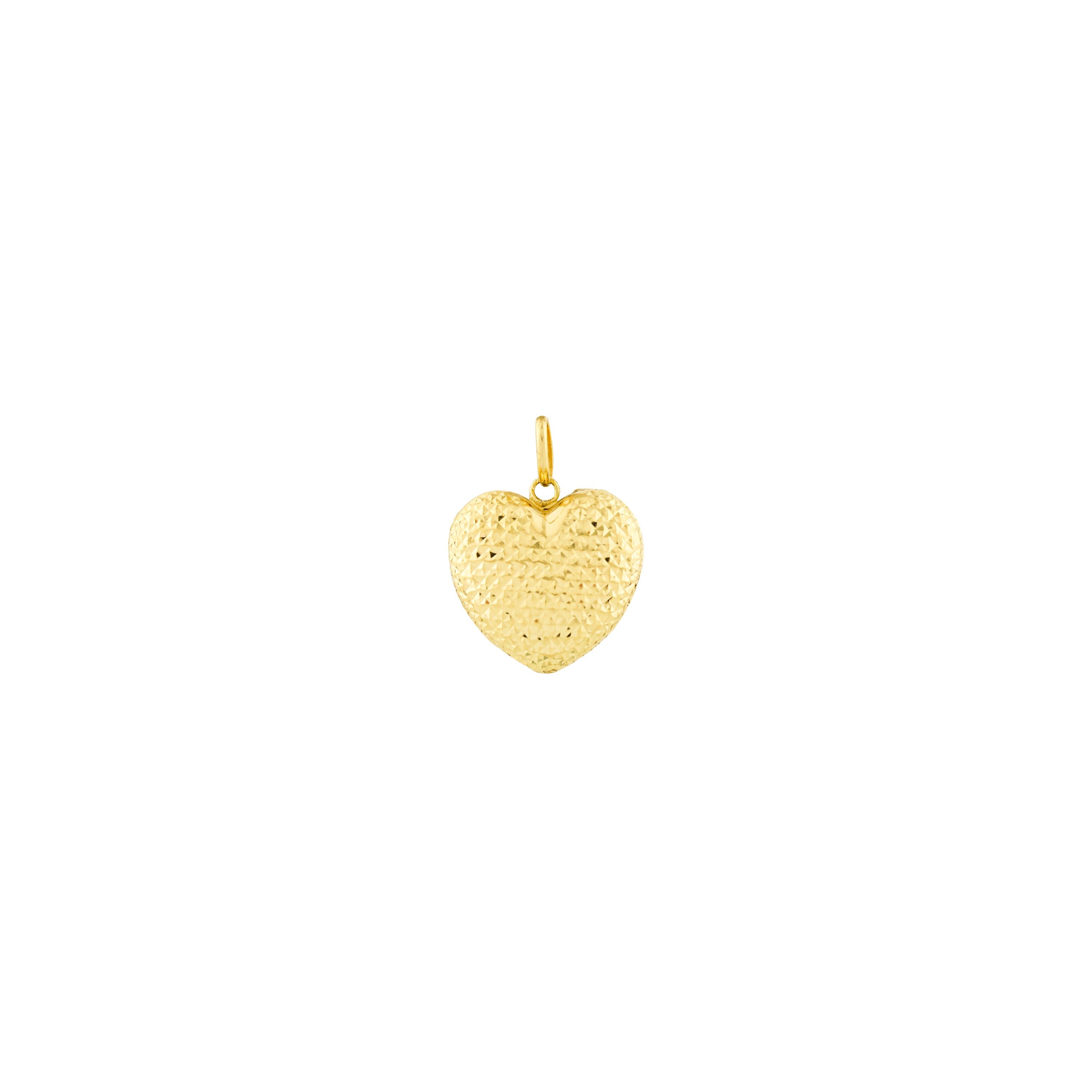 Heart's Fire Gold Pendant
