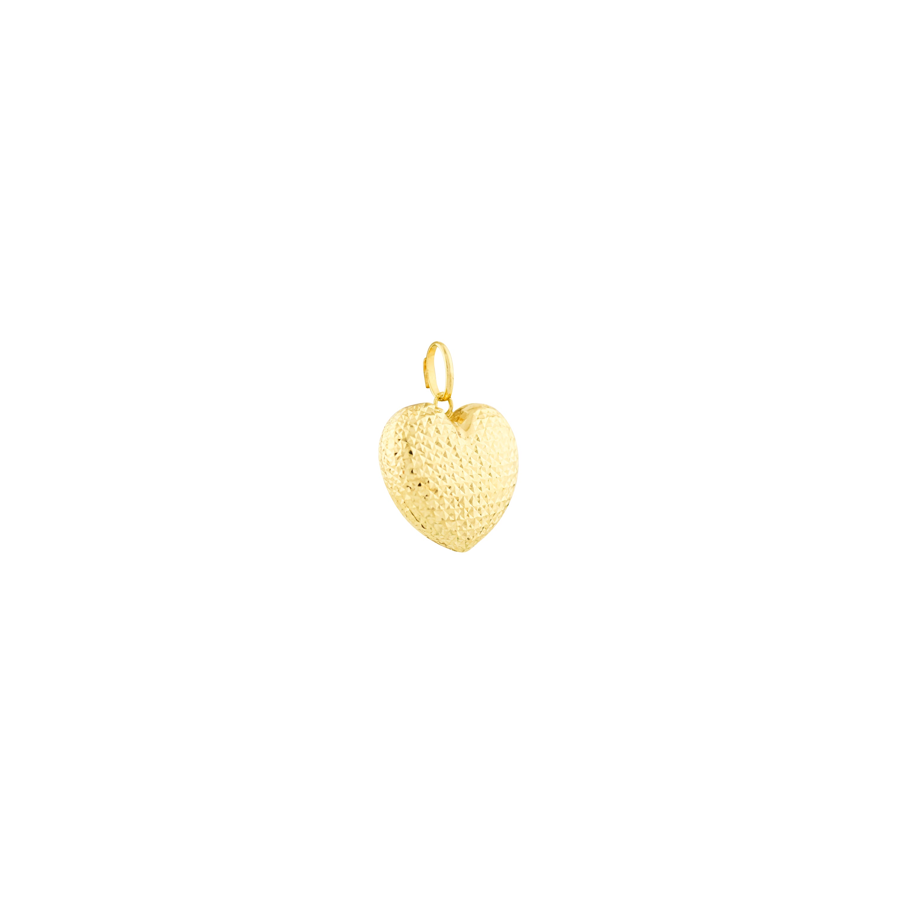 Heart's Fire Gold Pendant