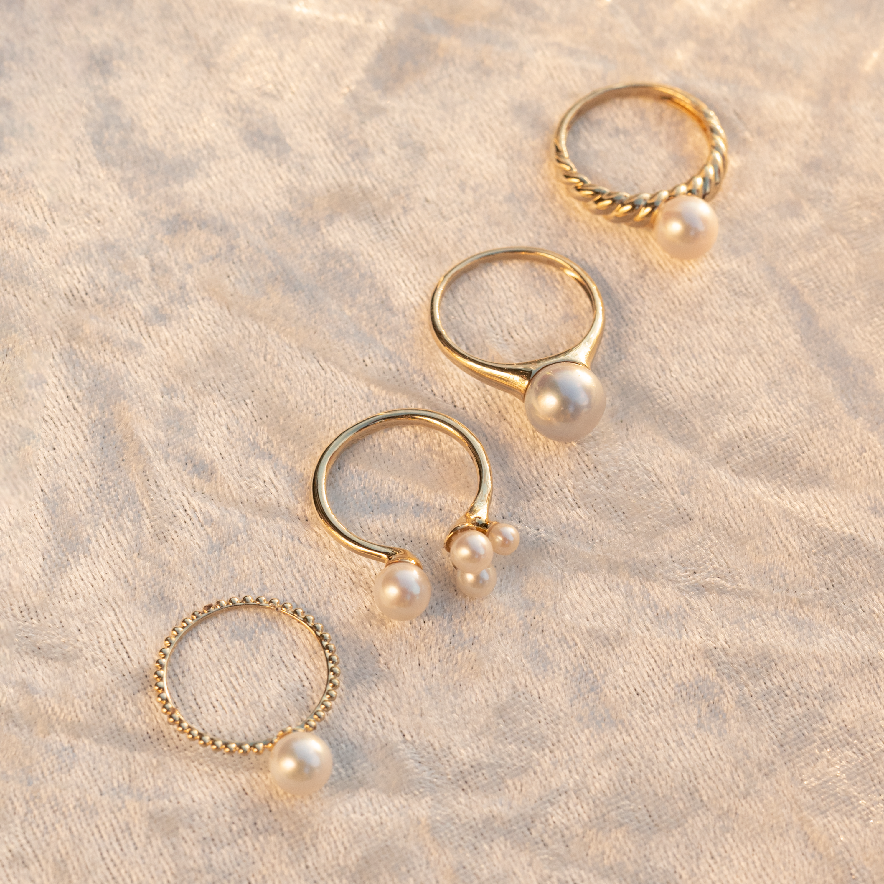 High Tide Pearl Ring