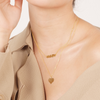 Astrid Yellow Gold Heart Necklace