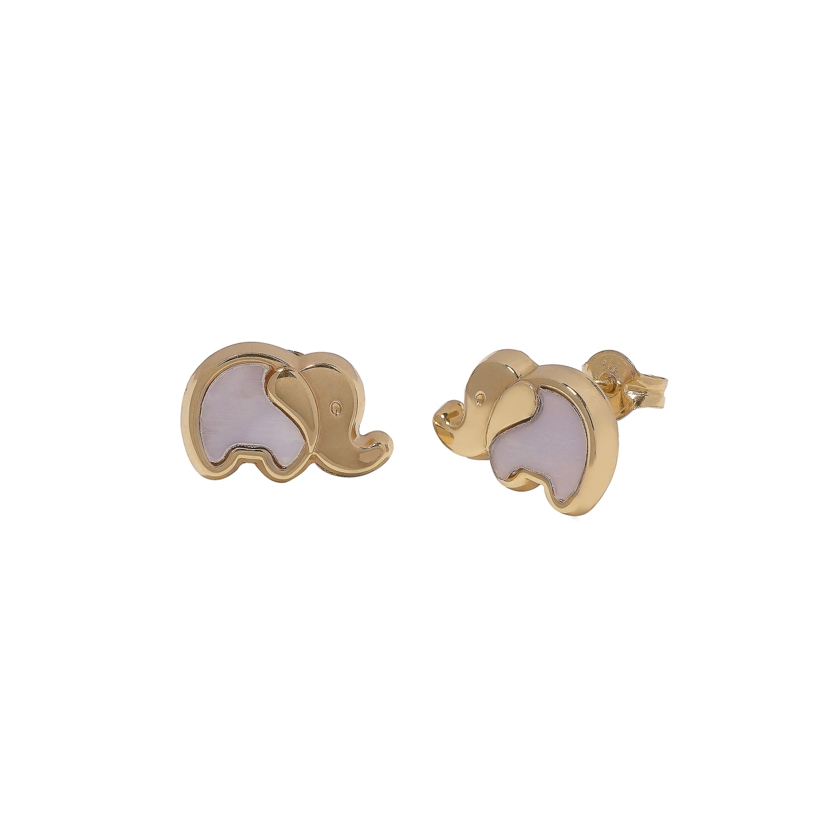 Gentle Giant Gold Earrings