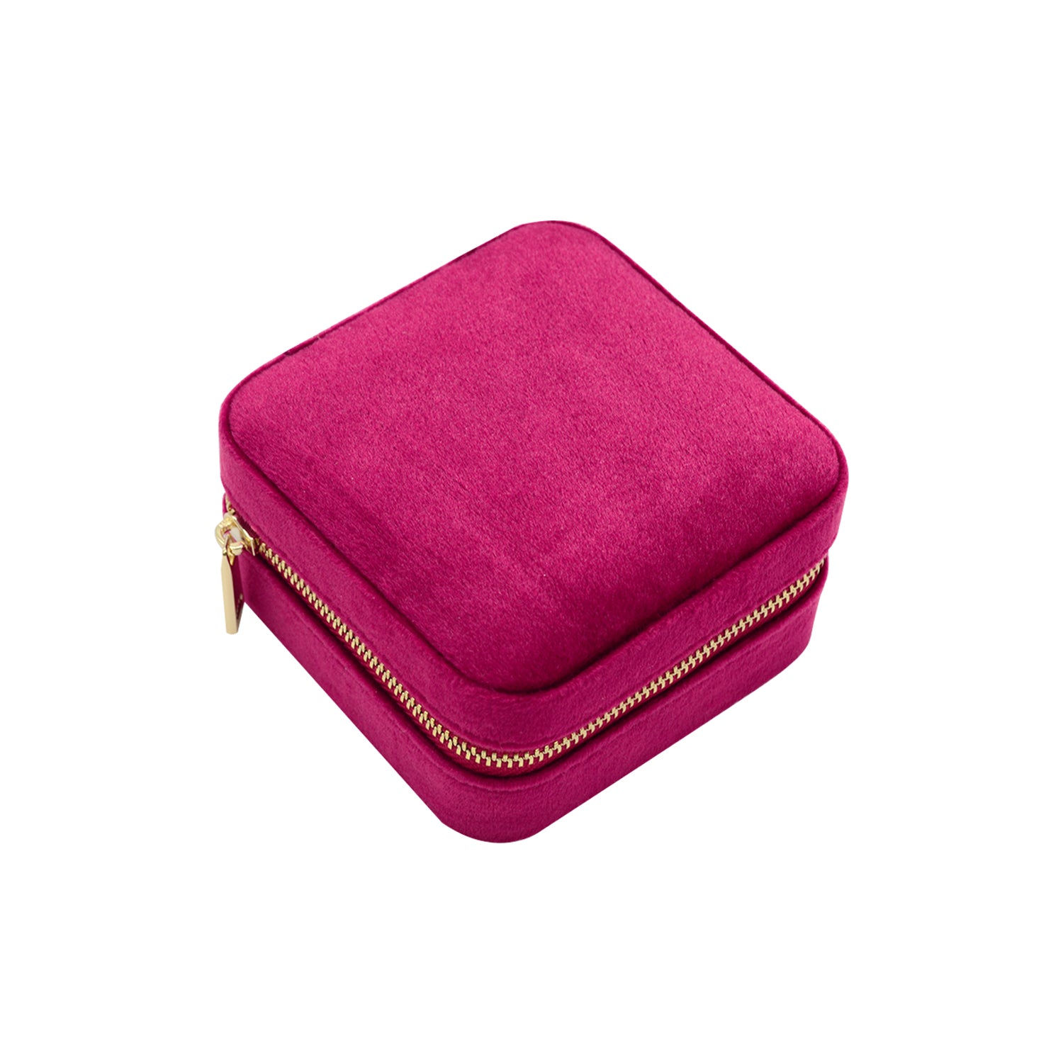 Royal Gem Red Velvet Jewelry Box