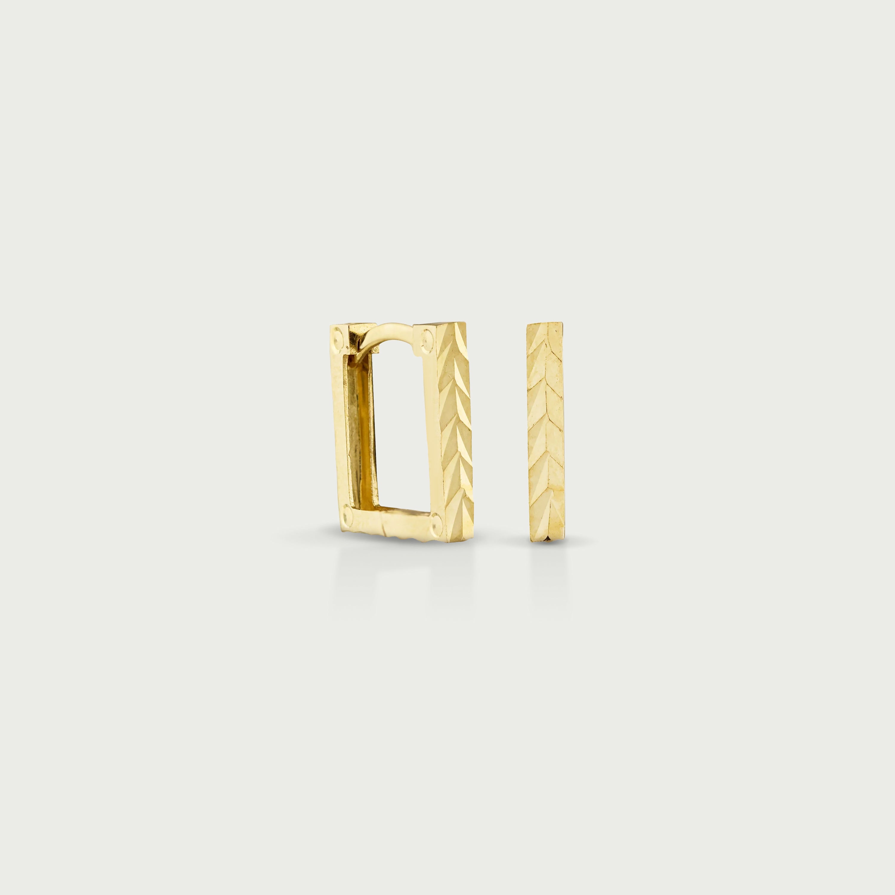 Always On Point Gold Hoop Earrings