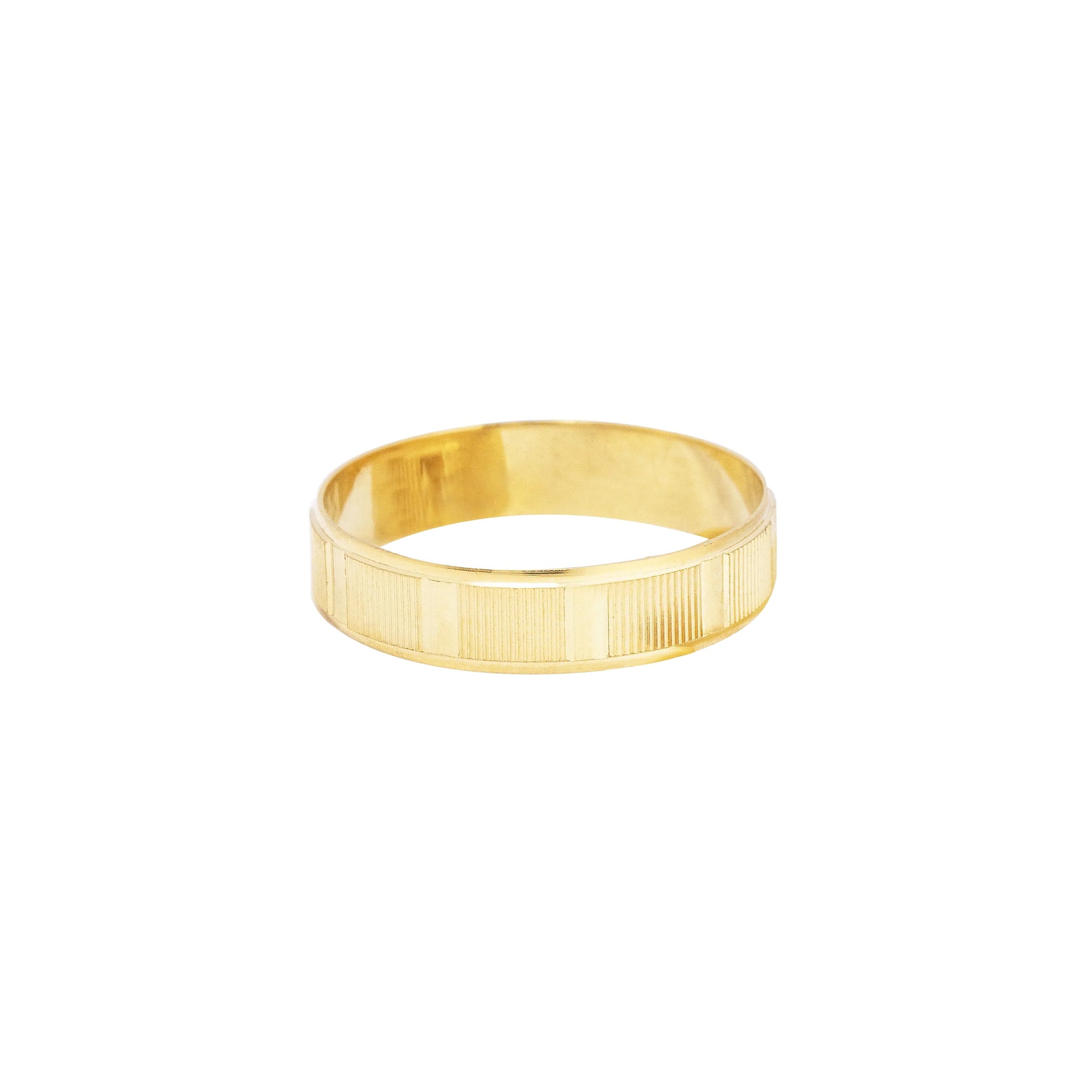 Athena Gold Wedding Ring