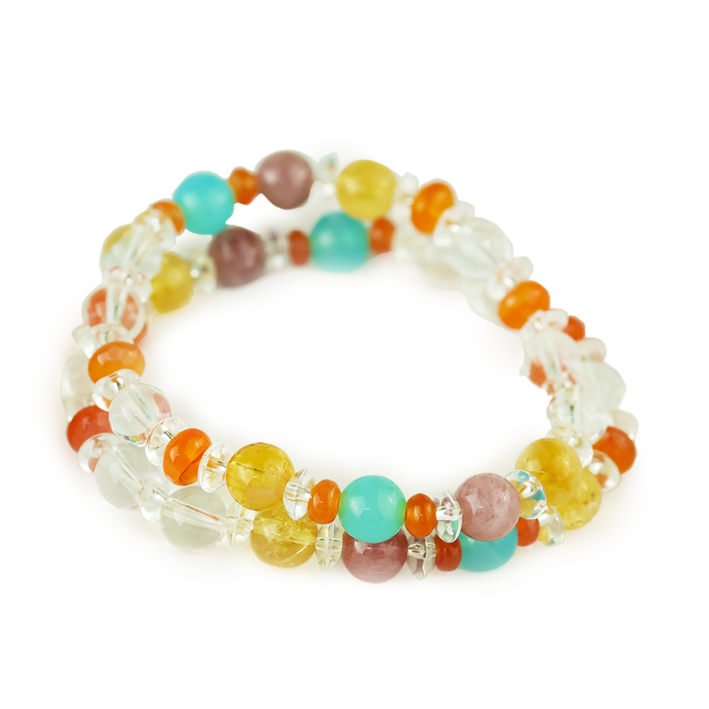 Color Pop Gemstone Multicolor Bracelet