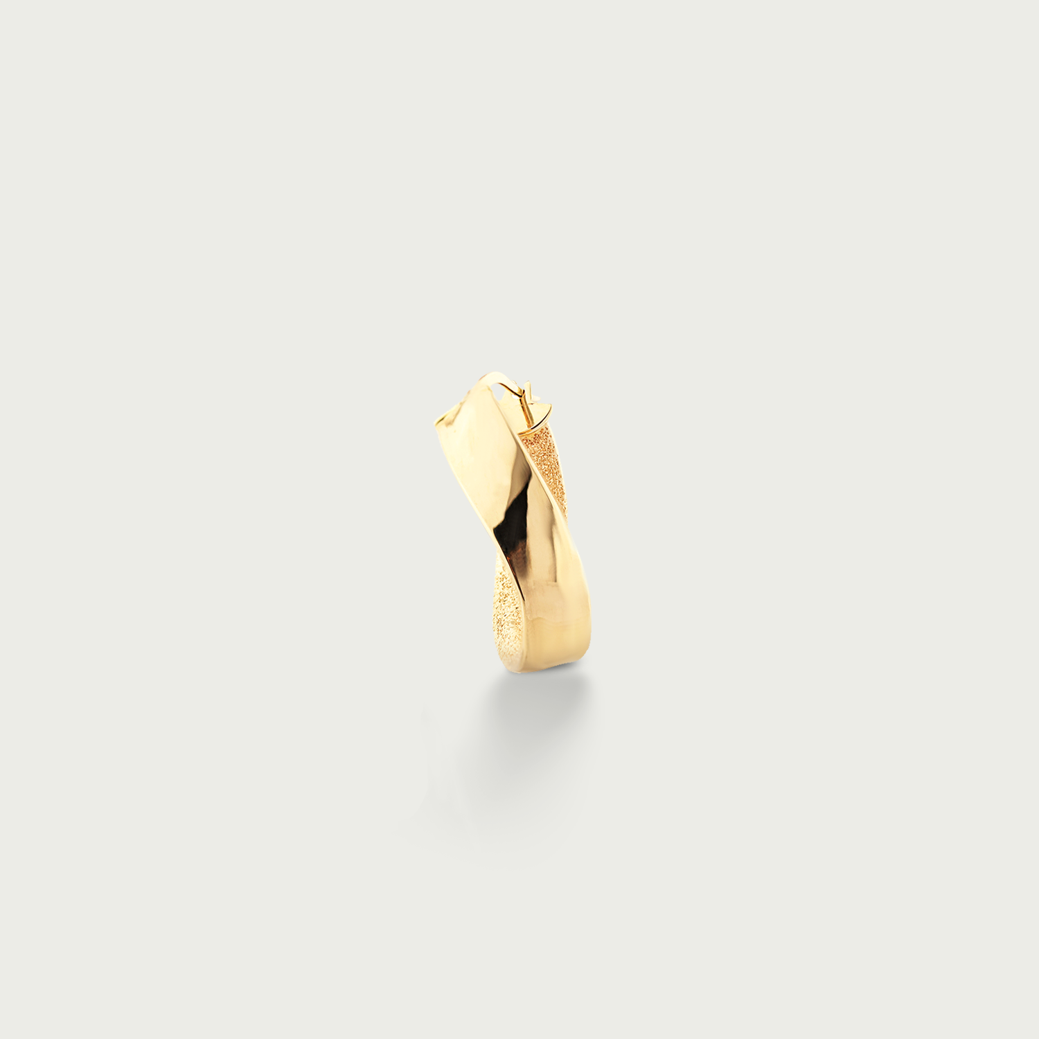 Bold Move Gold Hoop Earrings