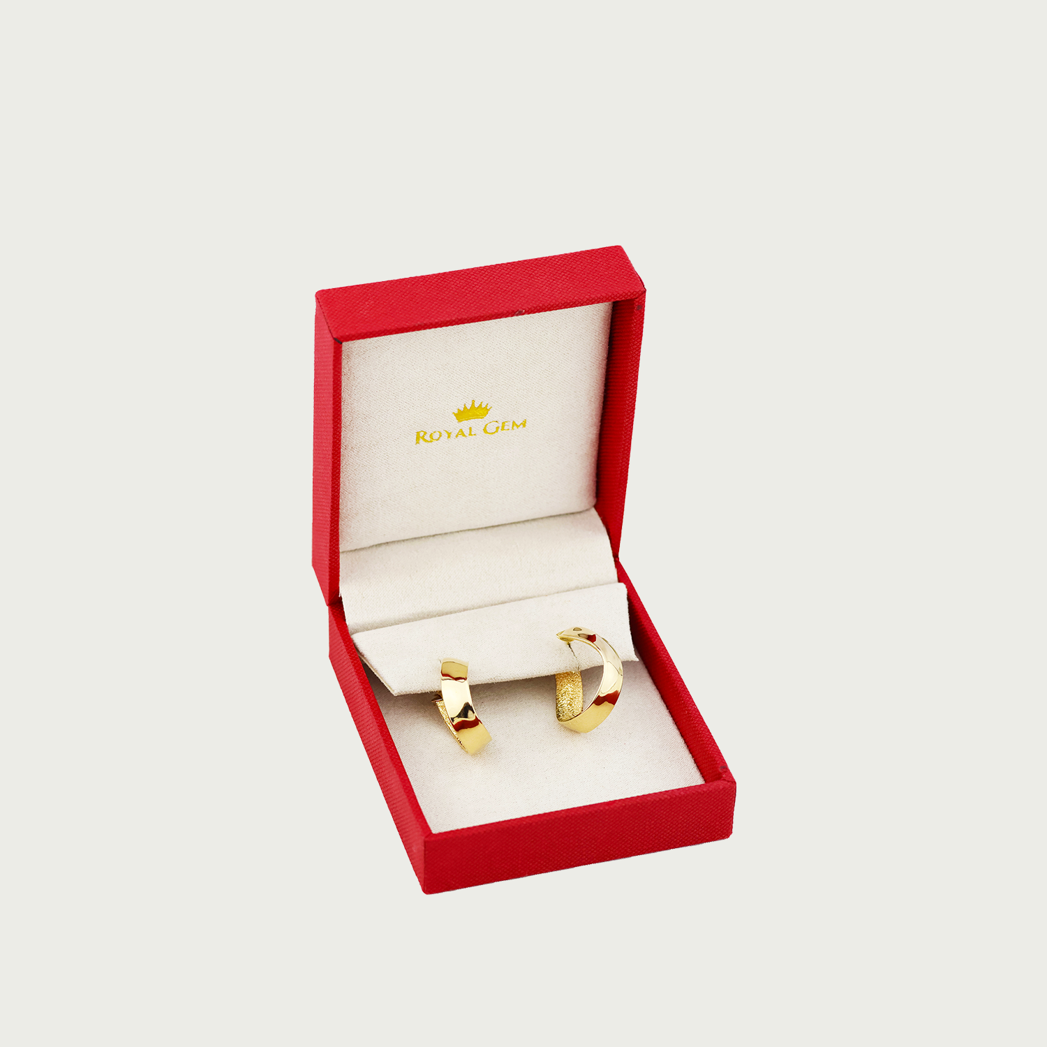 Bold Move Gold Hoop Earrings