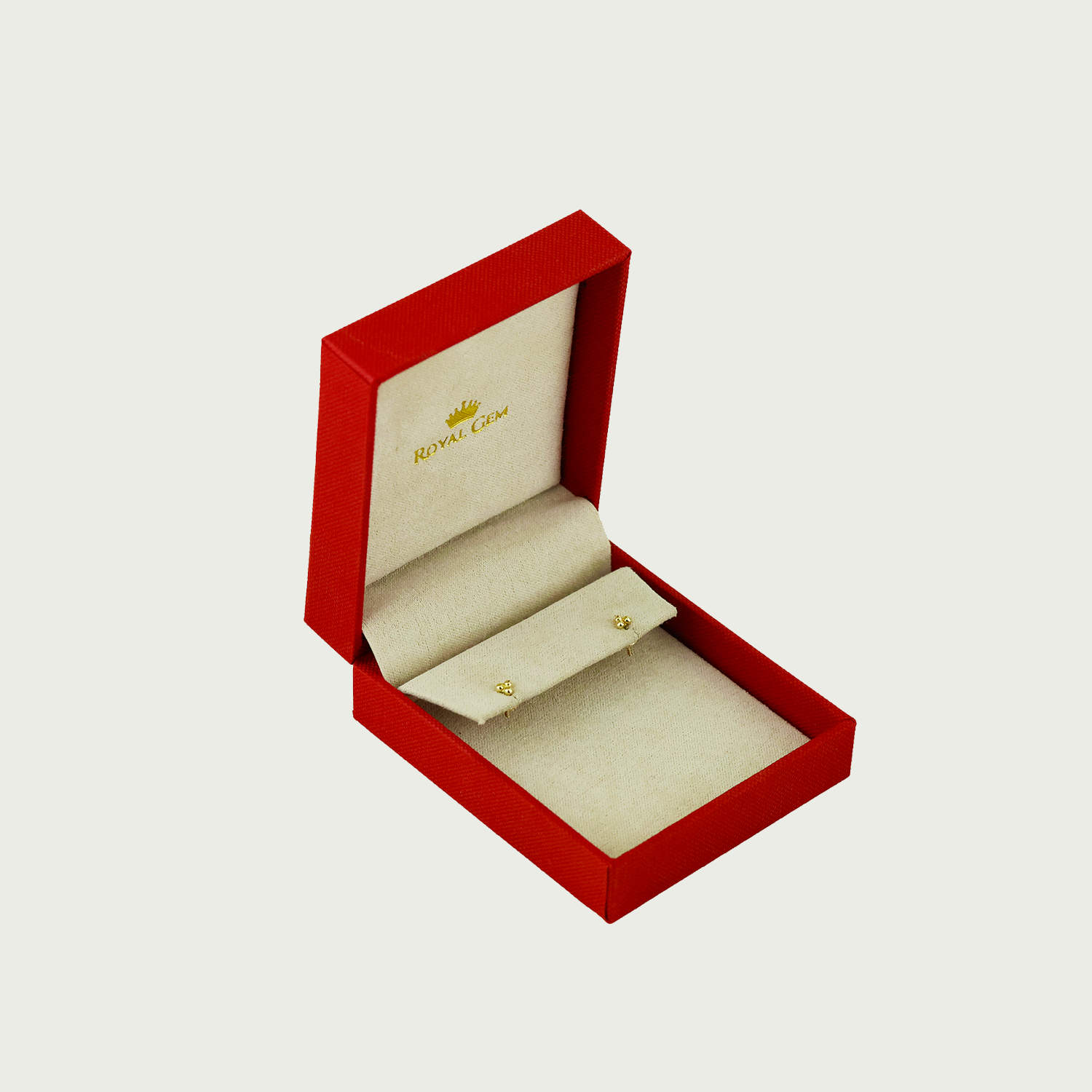 Bubbles Gold Screw Earrings