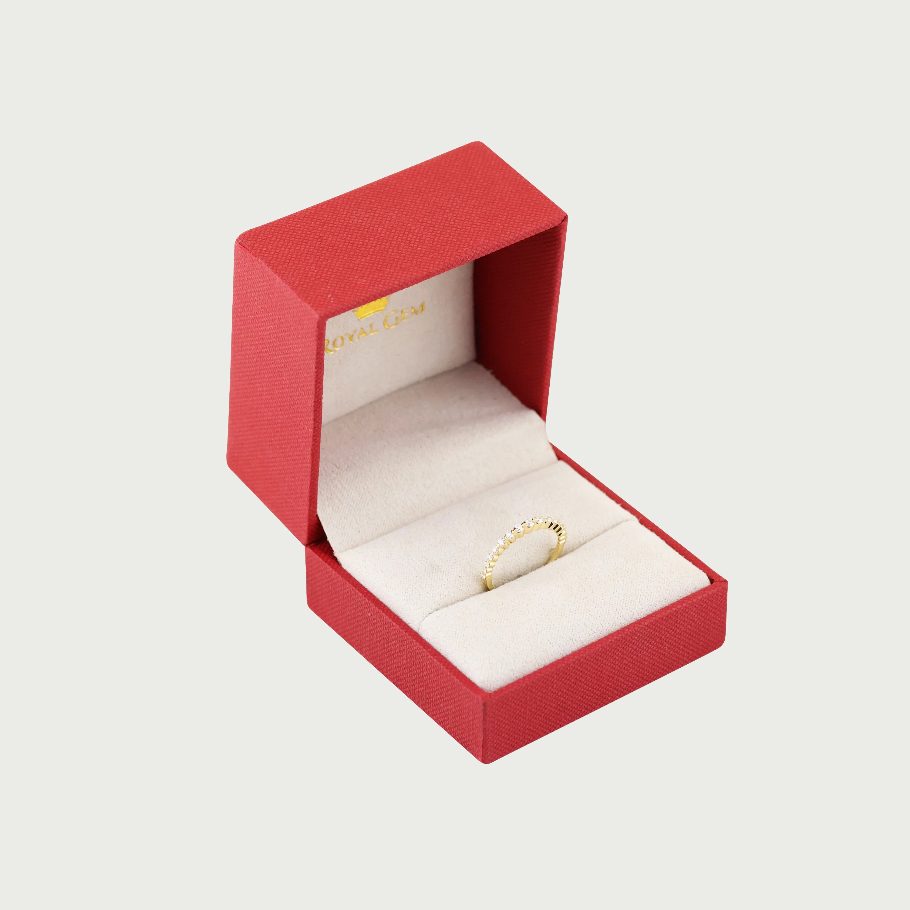 Celestial Diamond Half Eternity Ring