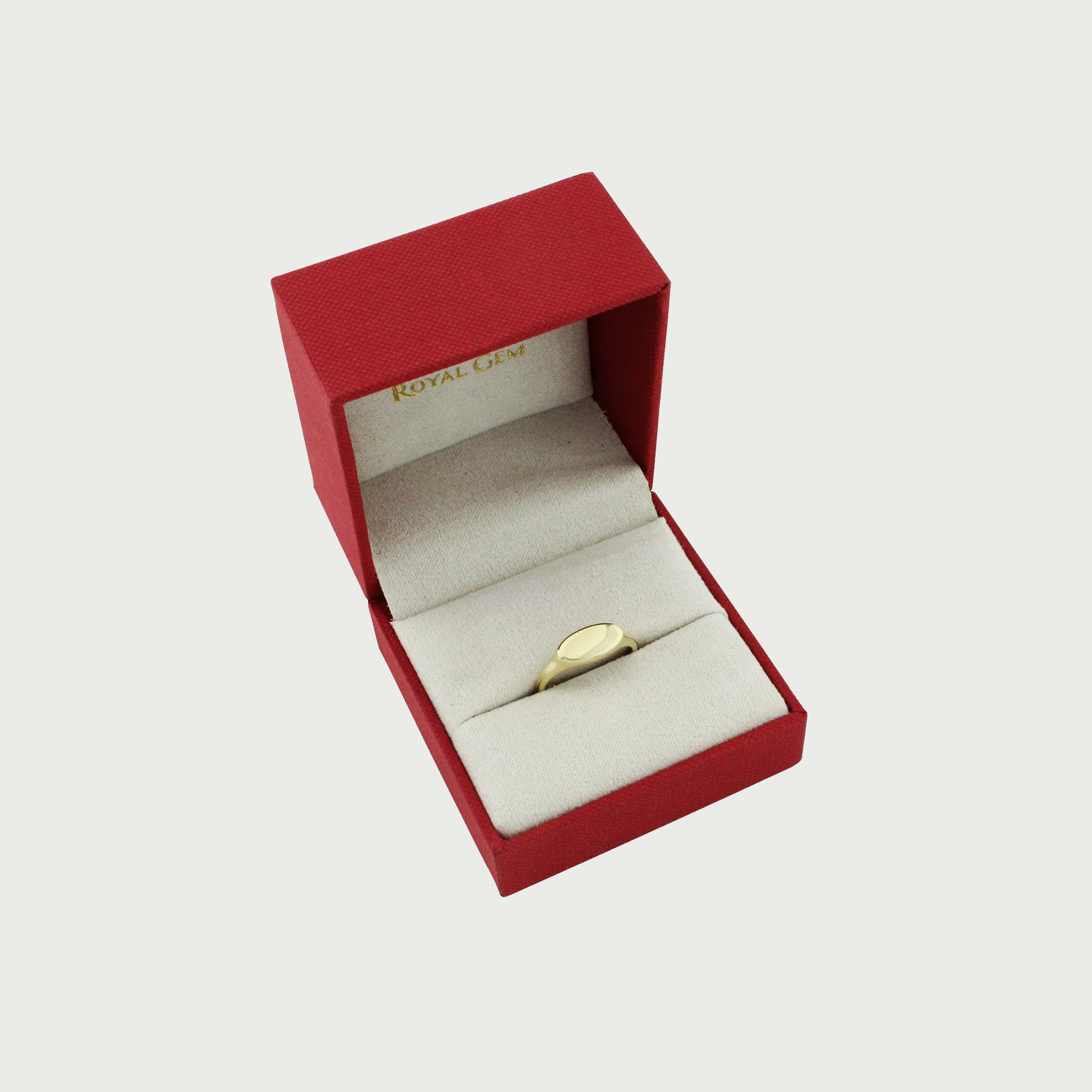 Centerstage Oval Gold Ring