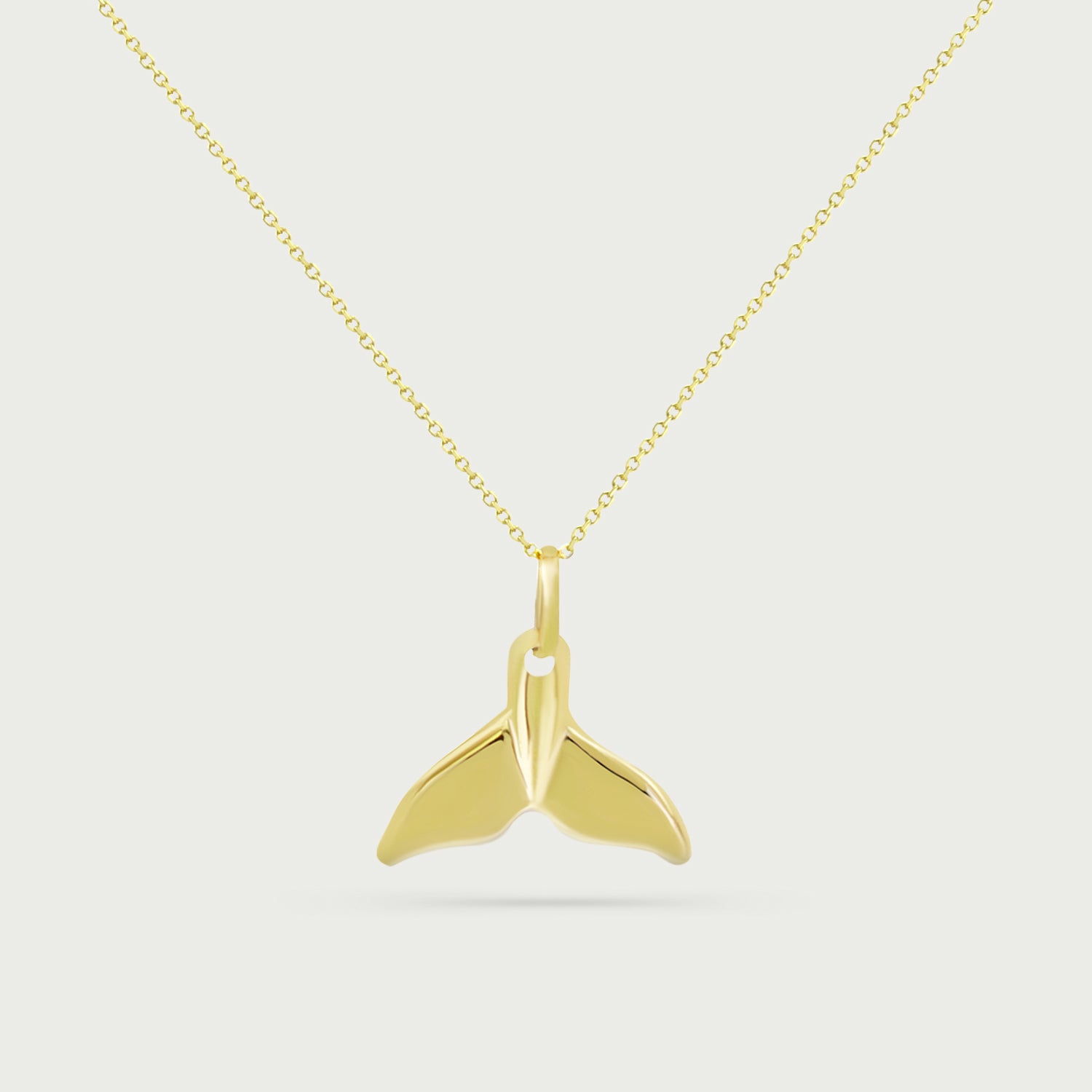 Chasing Sunshine Mermaid Gold Necklace