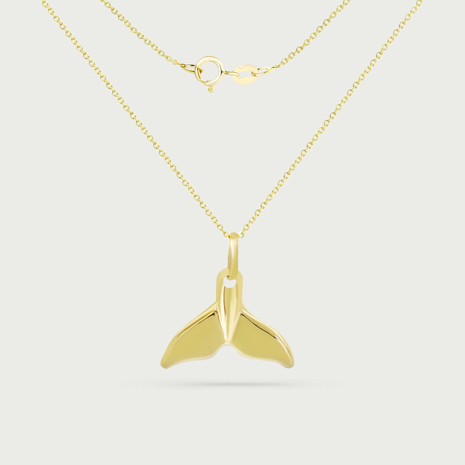 Chasing Sunshine Mermaid Gold Necklace