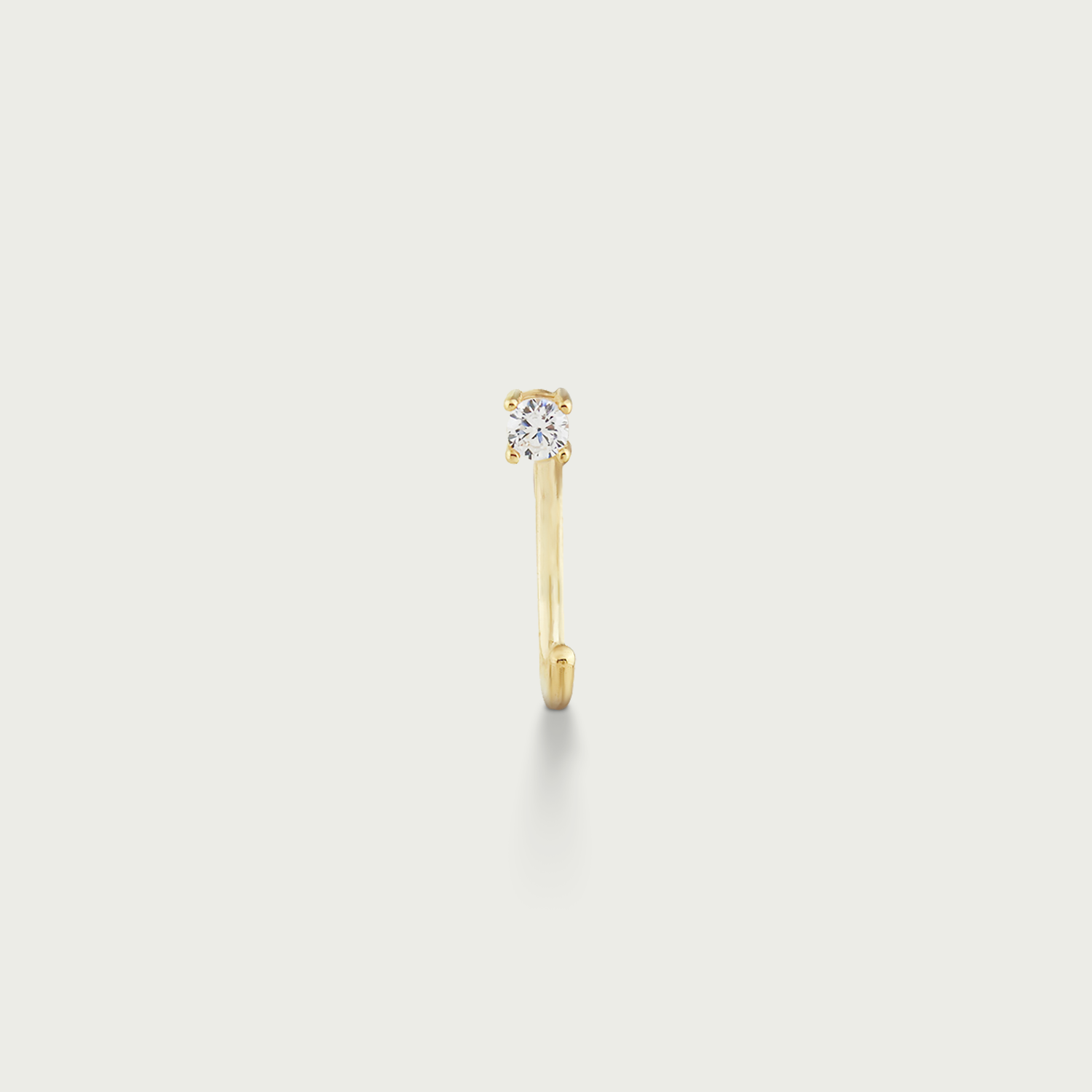 Chic in Motion Gold Hoop Earrings