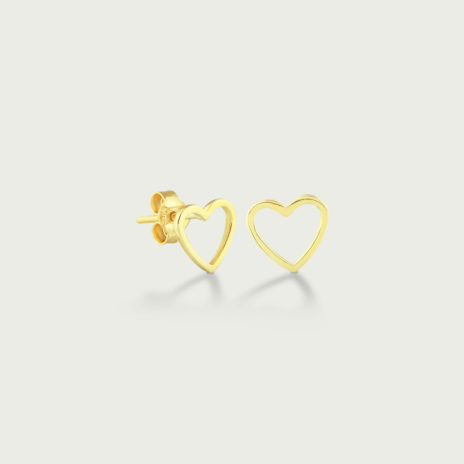 Clock-Out Chic Bliss Gold Stud Earrings