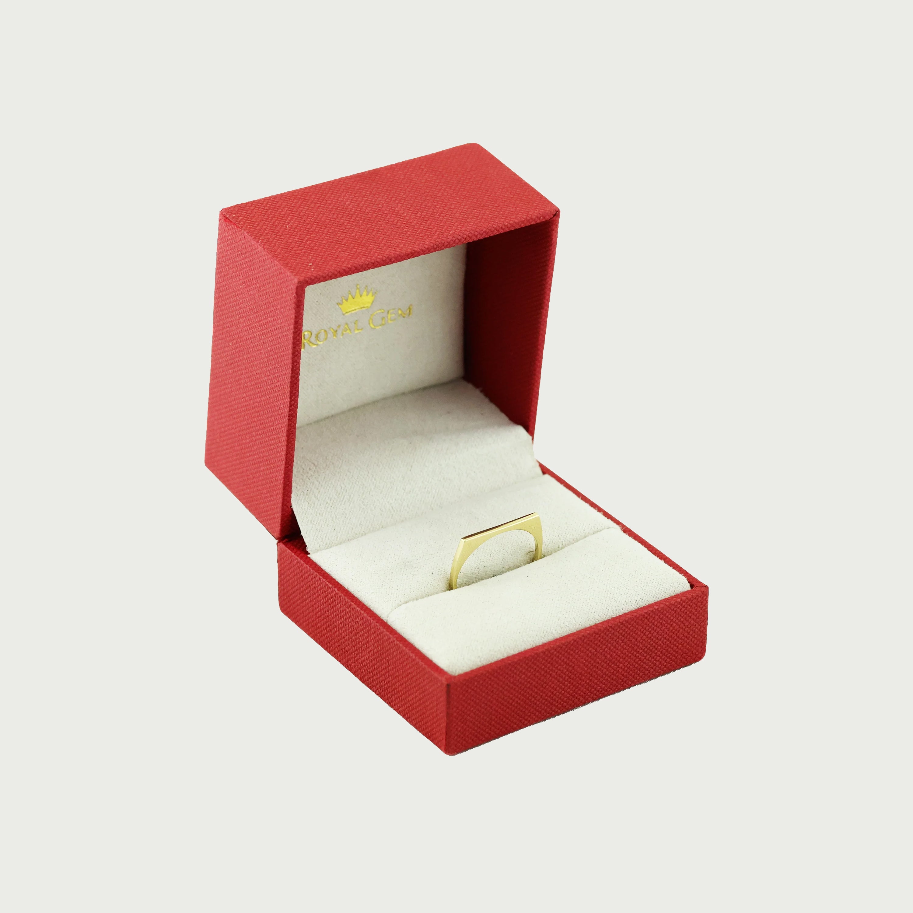 Clock-Out Chic Signet Gold Ring