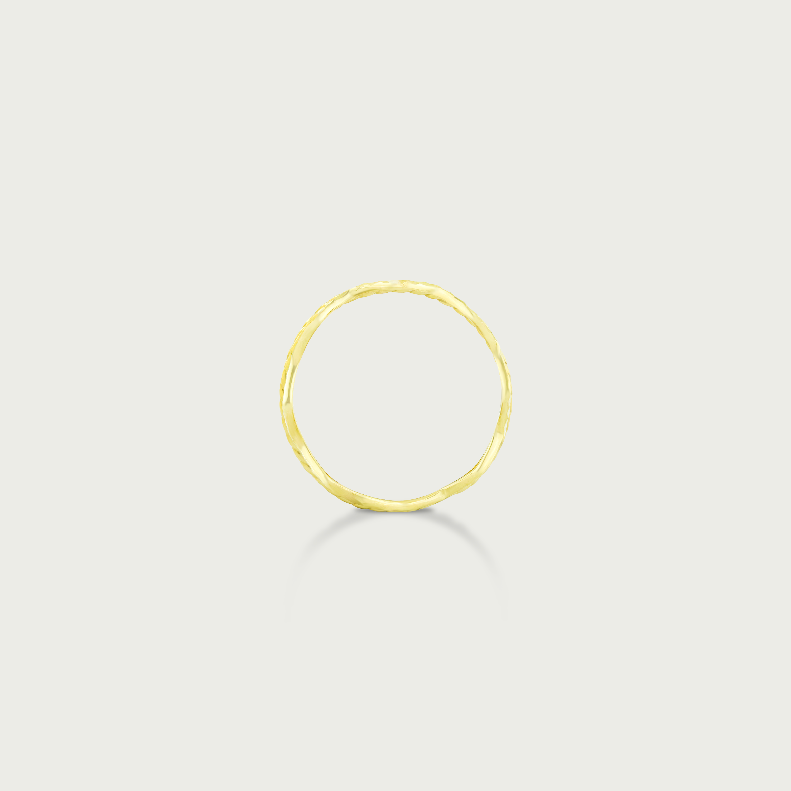 Clock-Out Chic Zigzag Gold Ring
