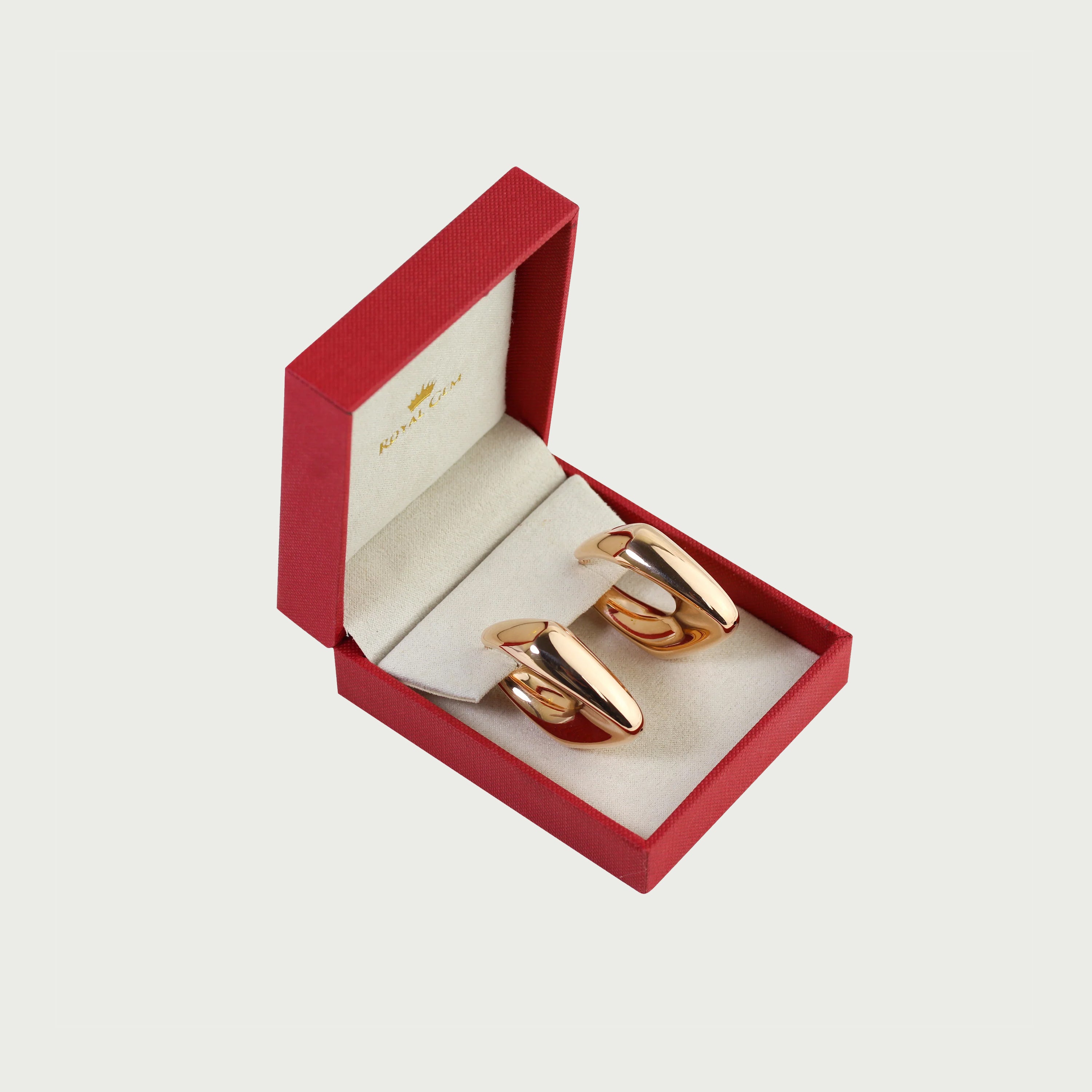 Cue the Drama Gold Hoop Earrings