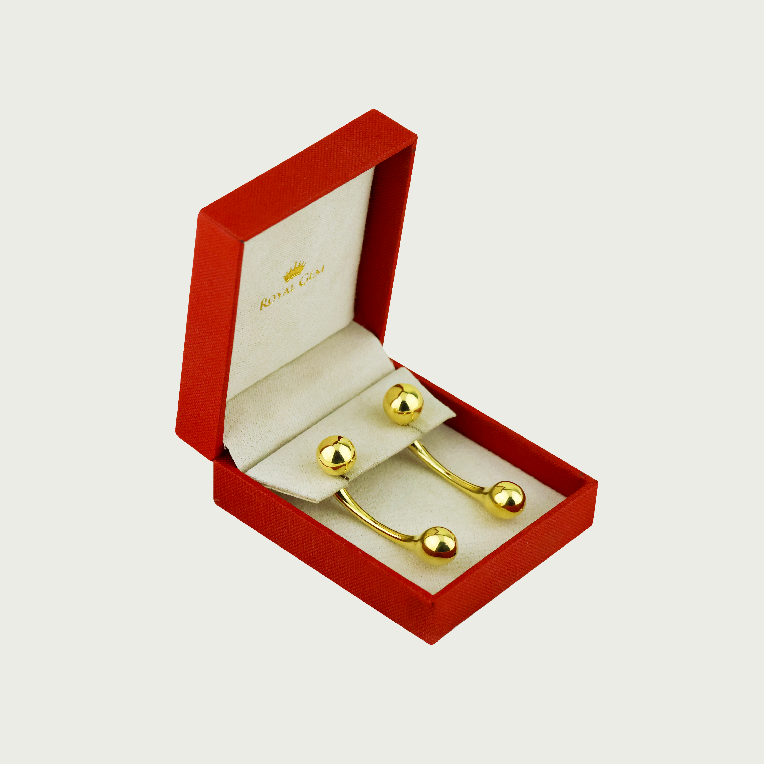 Debut Moment Gold Stud Earrings
