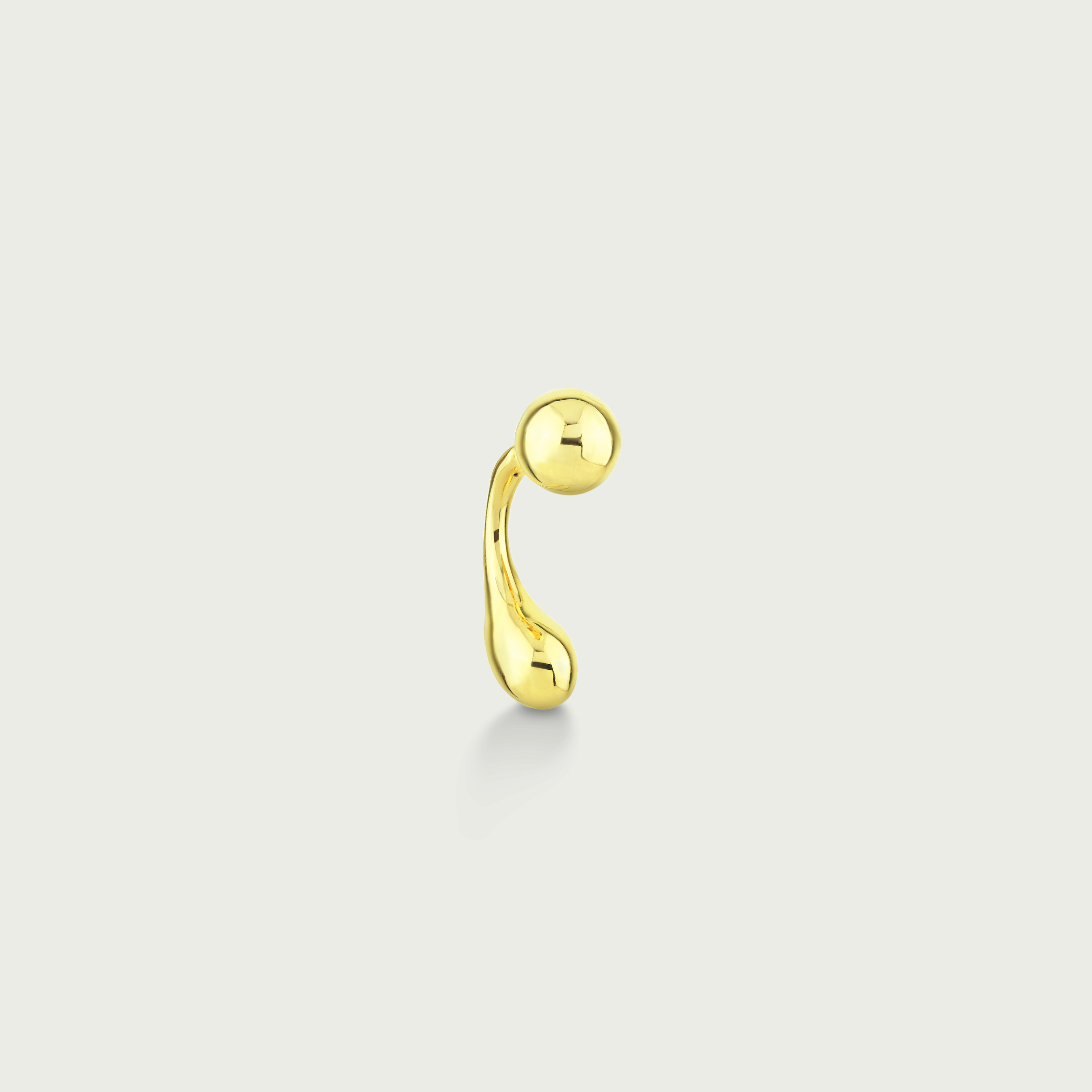 Debut Moment Gold Stud Earrings