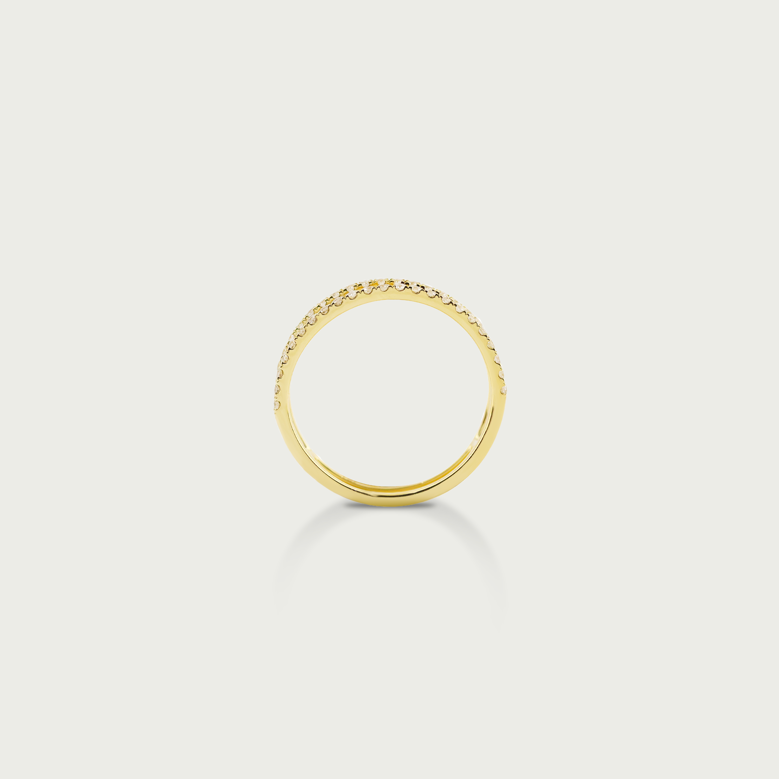 Diamond Duo Gold Ring