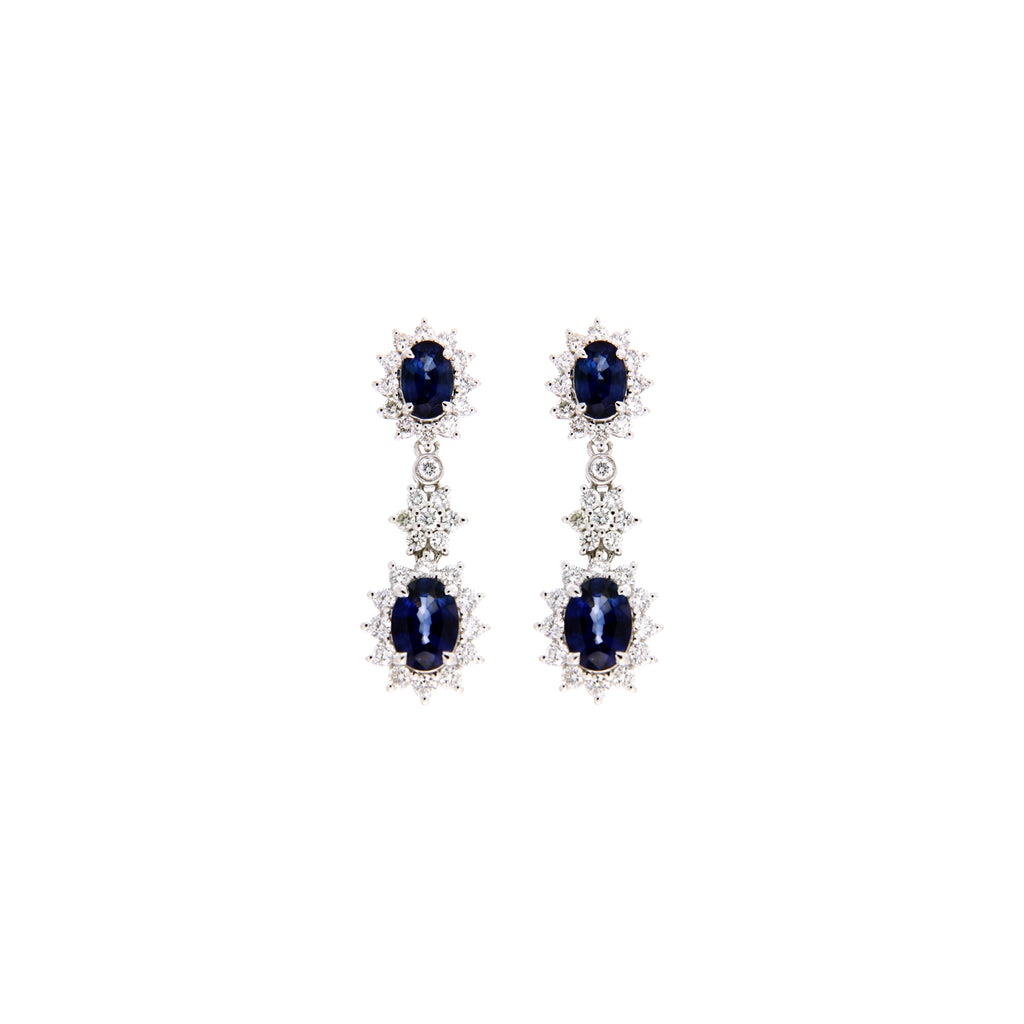 Azure Sapphire Earrings