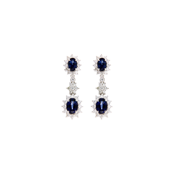 Azure Sapphire Earrings