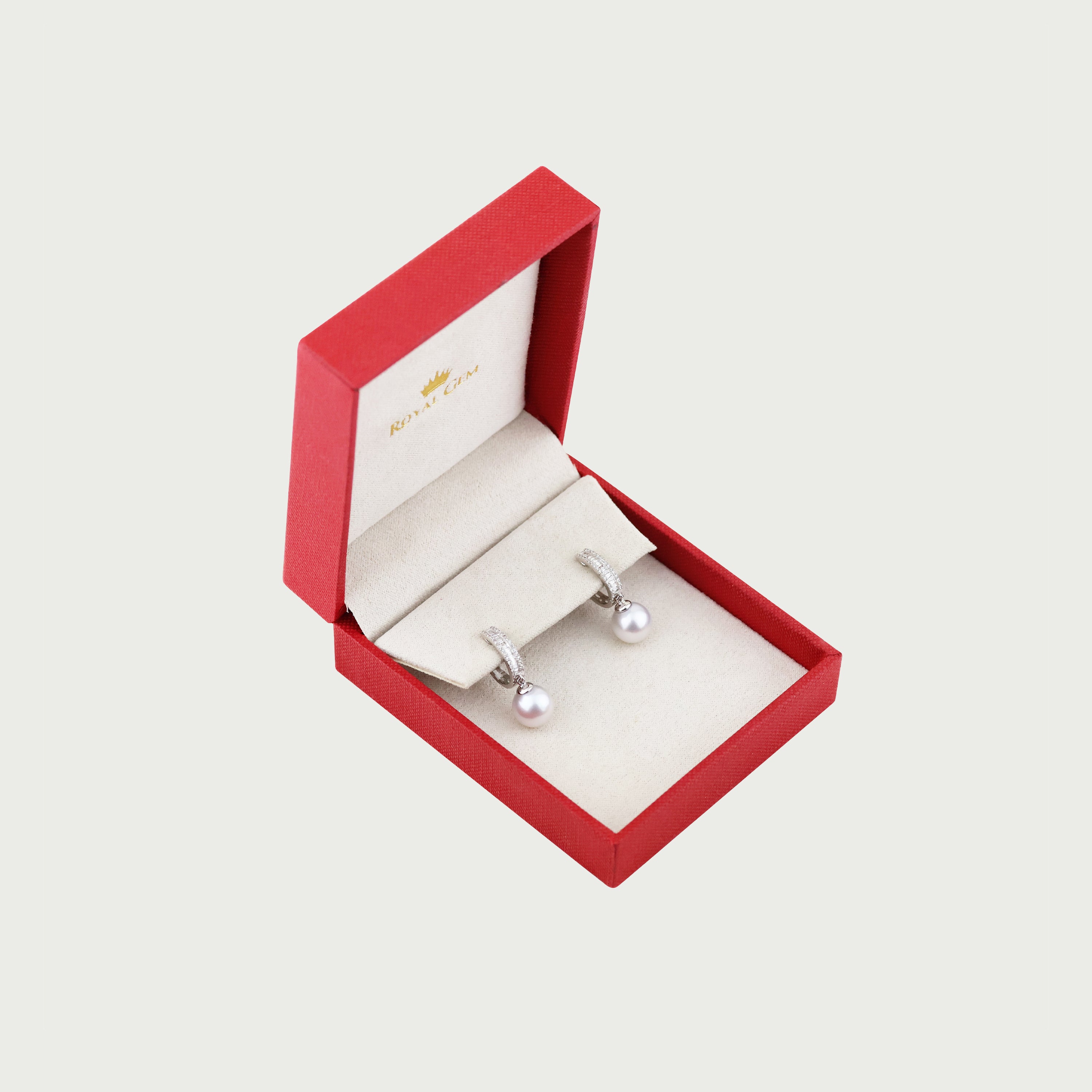 Endless Devotion Pearl Creolla Earrings