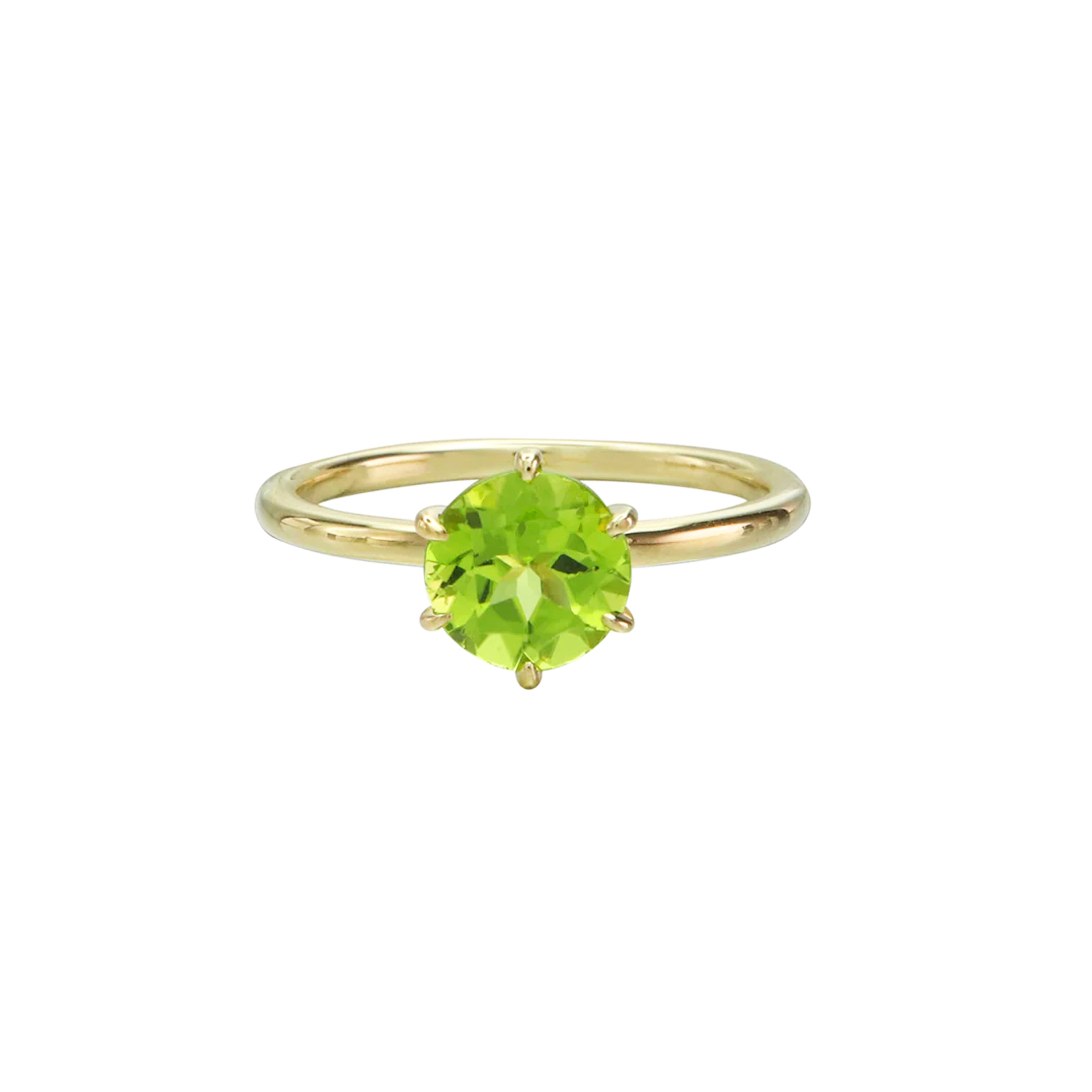 Good Life Peridot Solitaire Ring