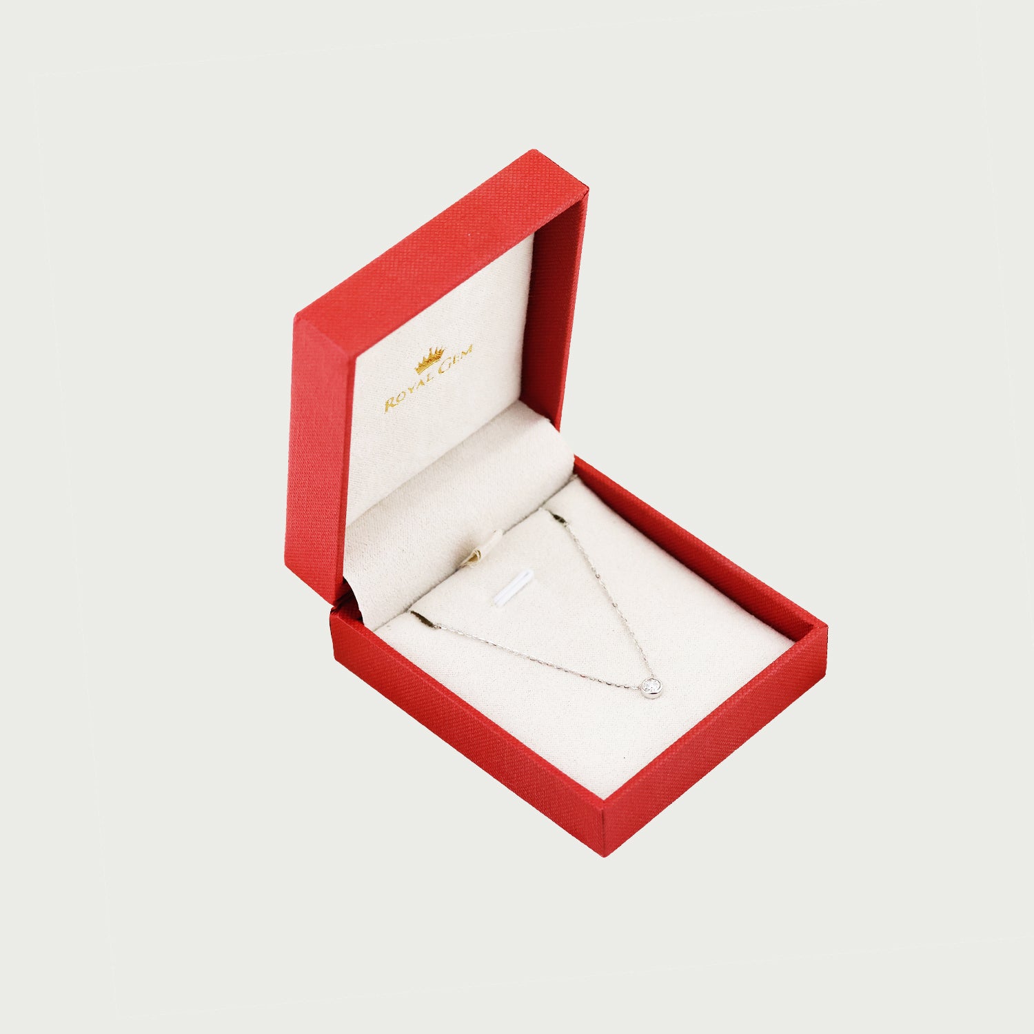 Ethereal Solitude Diamond Necklace