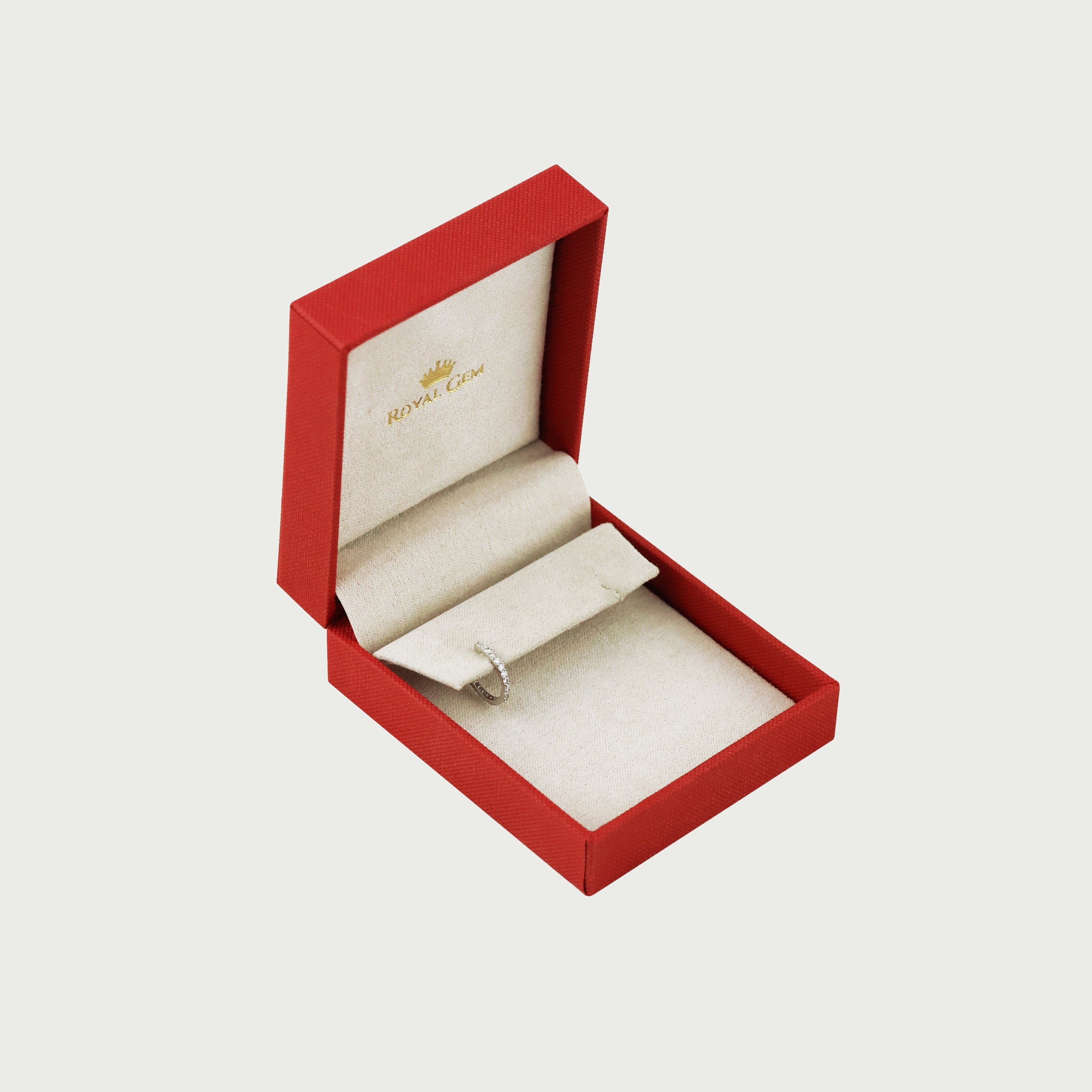 Ethereal Arc Diamond Cuff Earrings