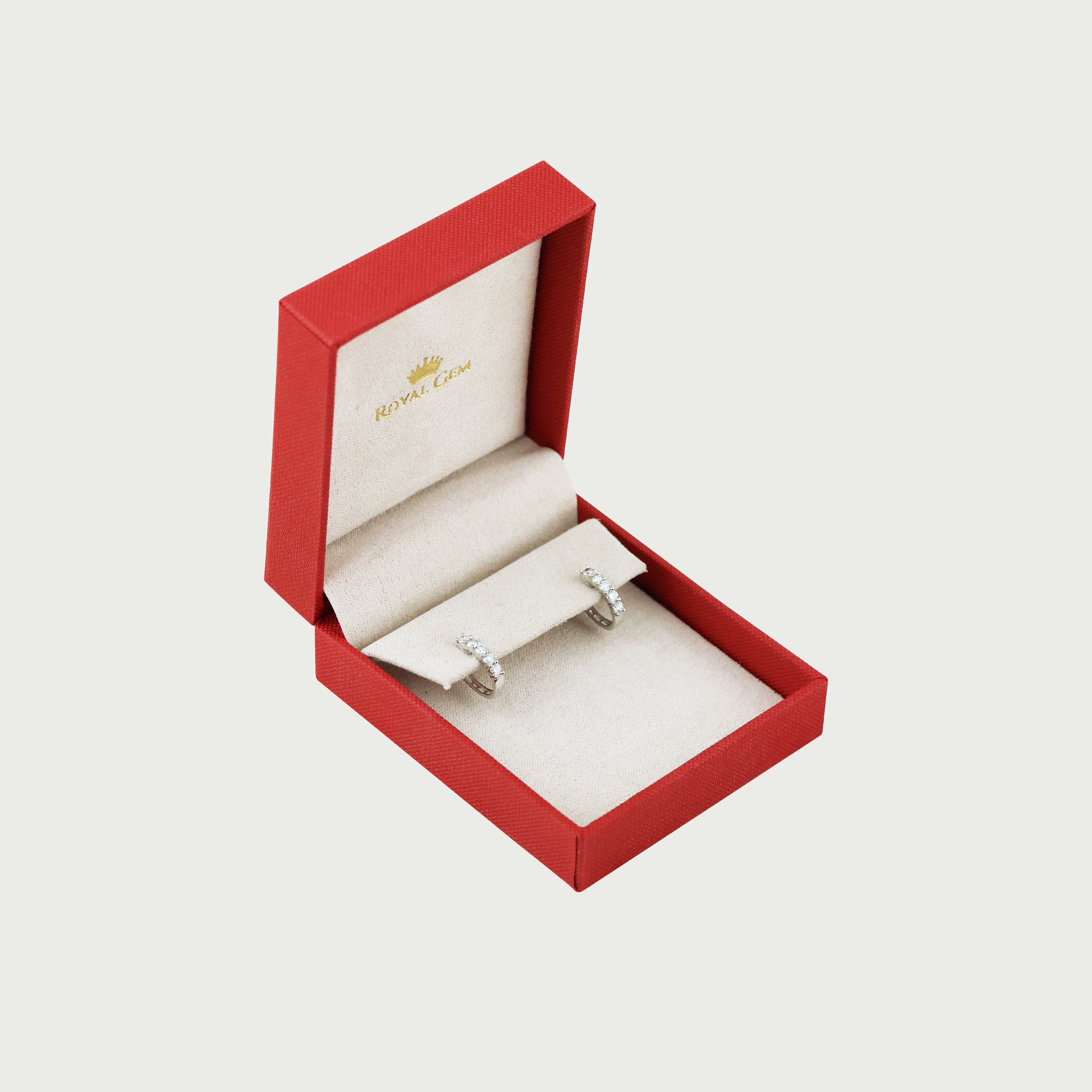 Everlight Eternity Diamond Hoop Earrings