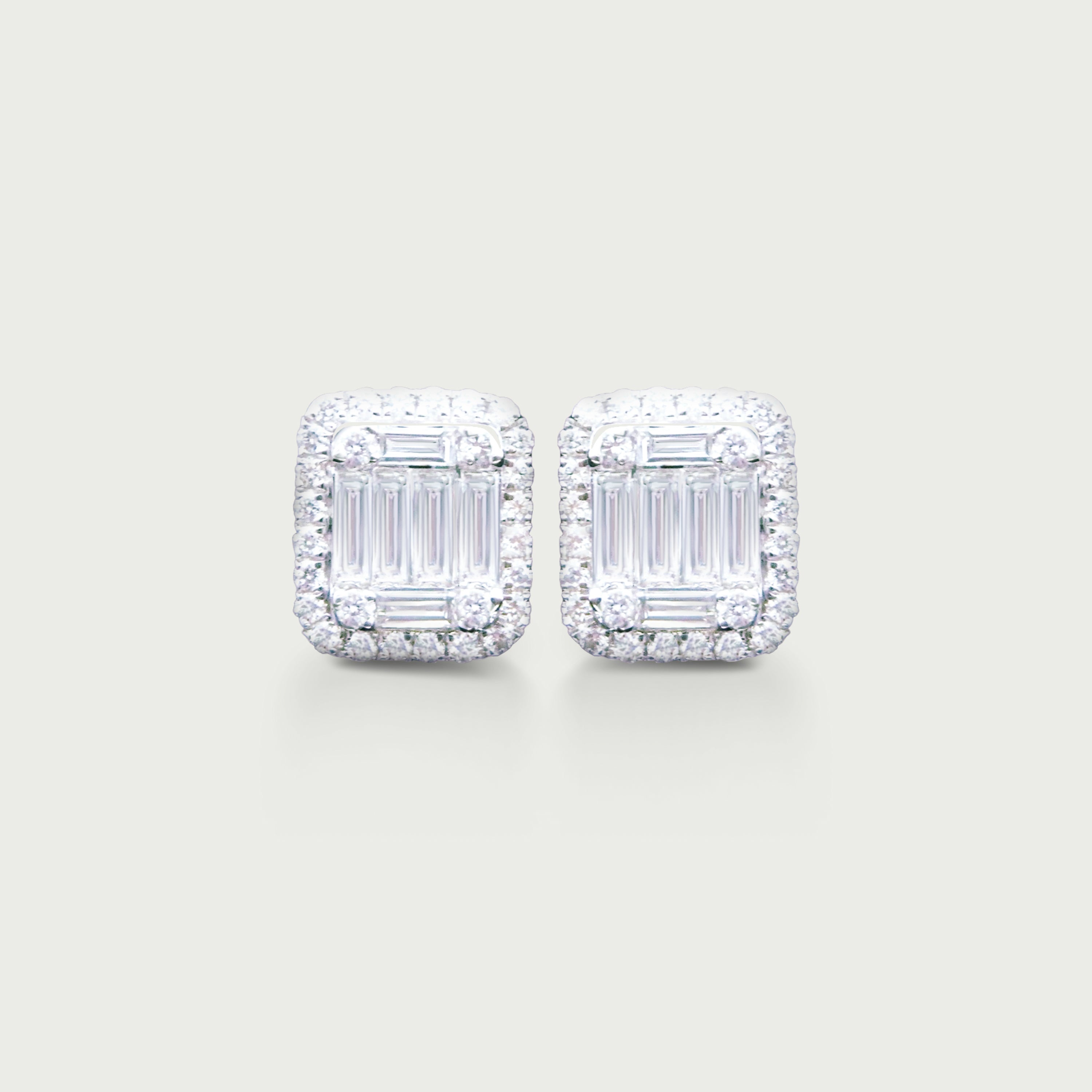 Falling for Forever Diamond Stud Earrings