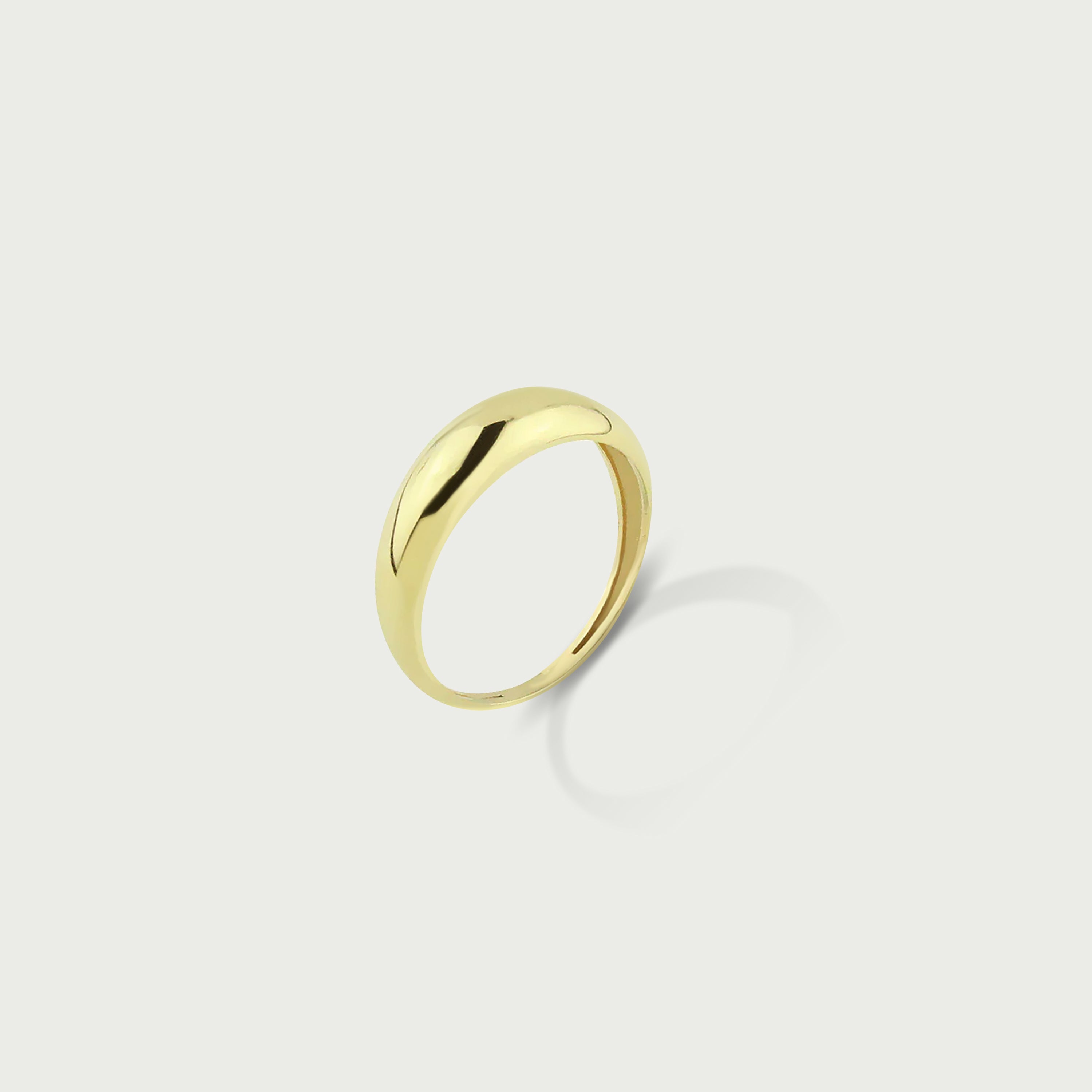 First Cue Gold Ring