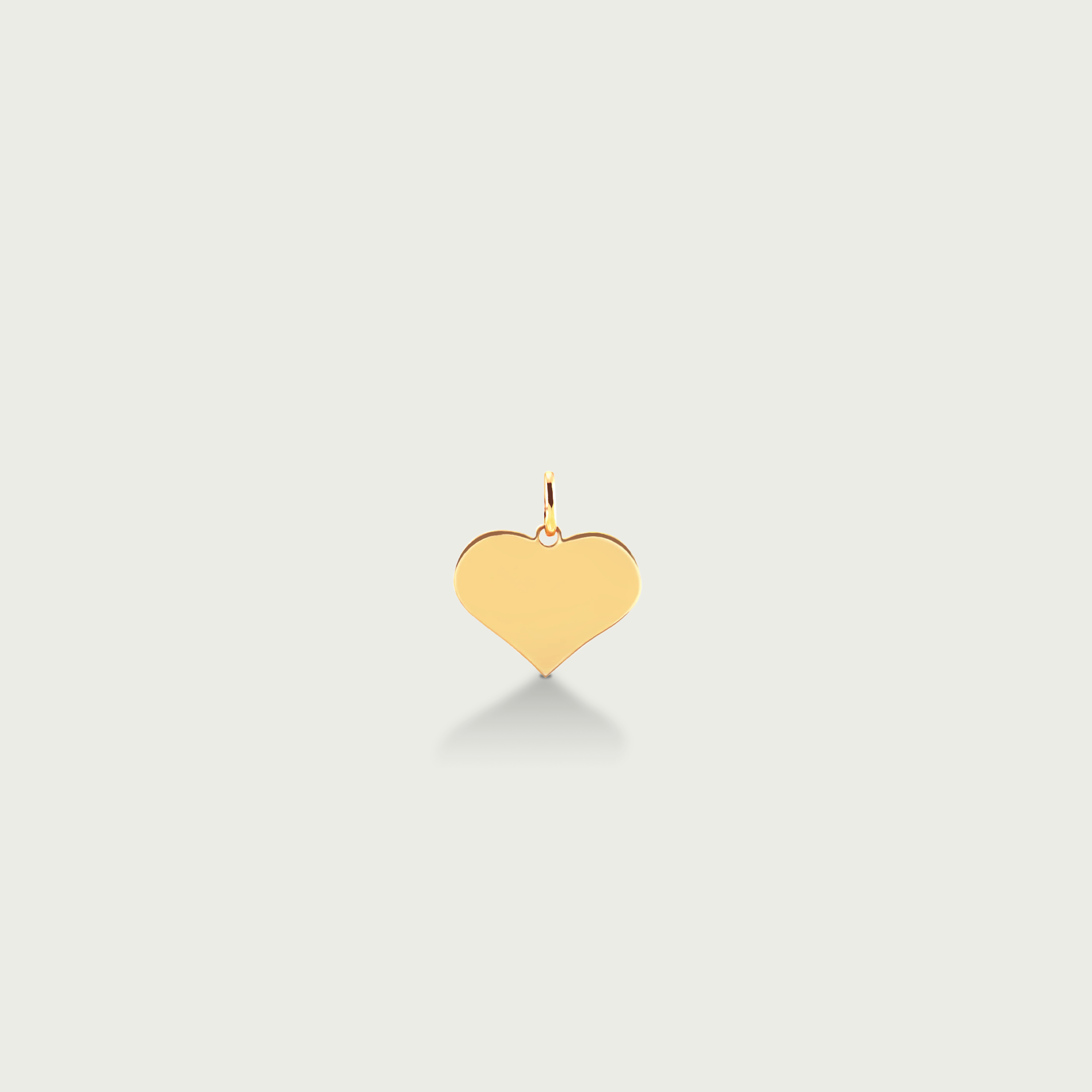 Astrid Yellow Gold Heart Pendant
