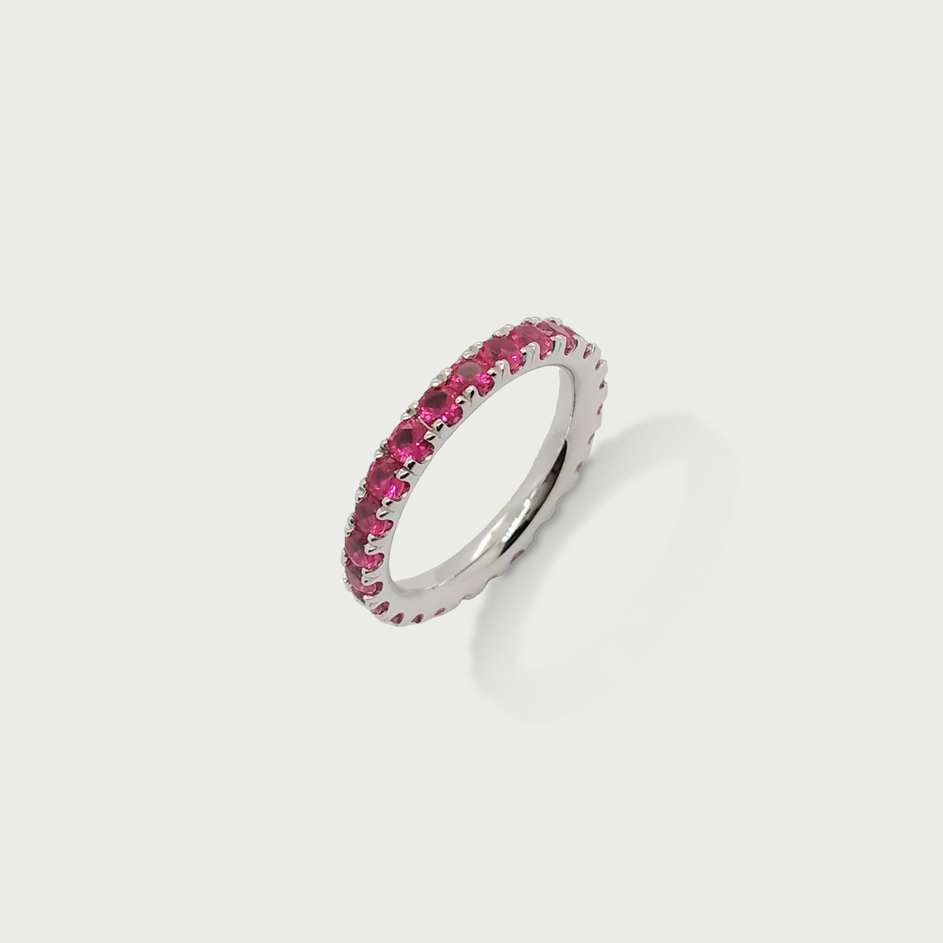 Give Love Ruby Eternity Ring