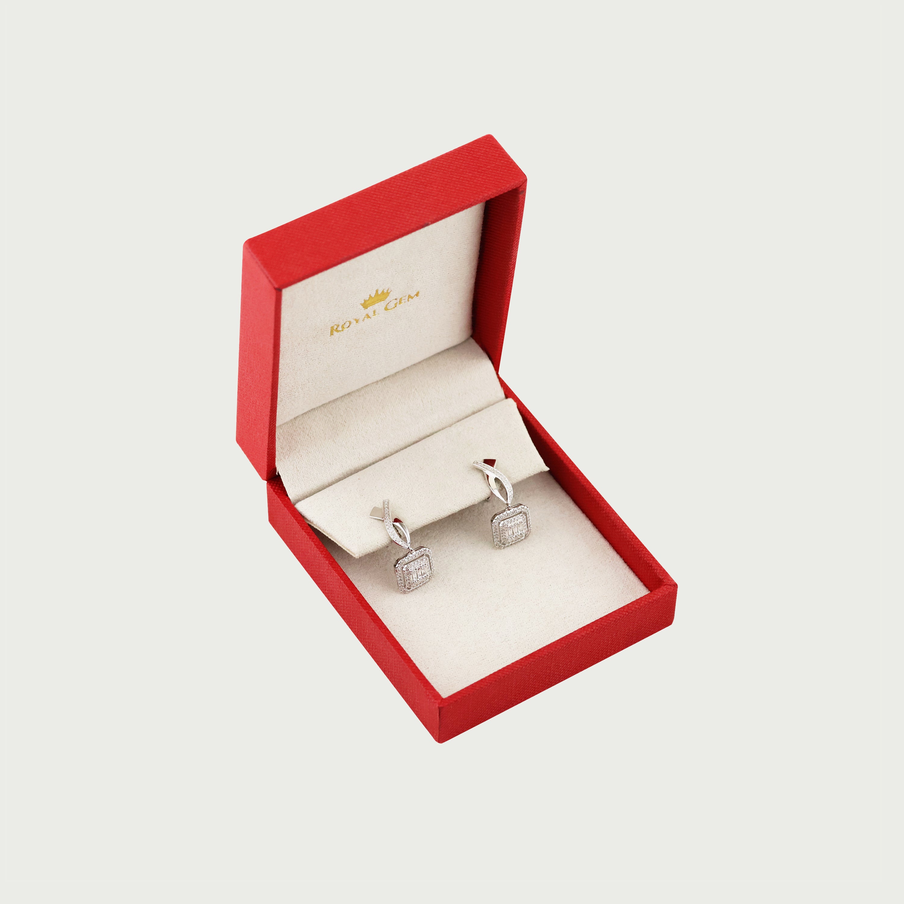 Gracefully Yours Diamond Dangling Earrings