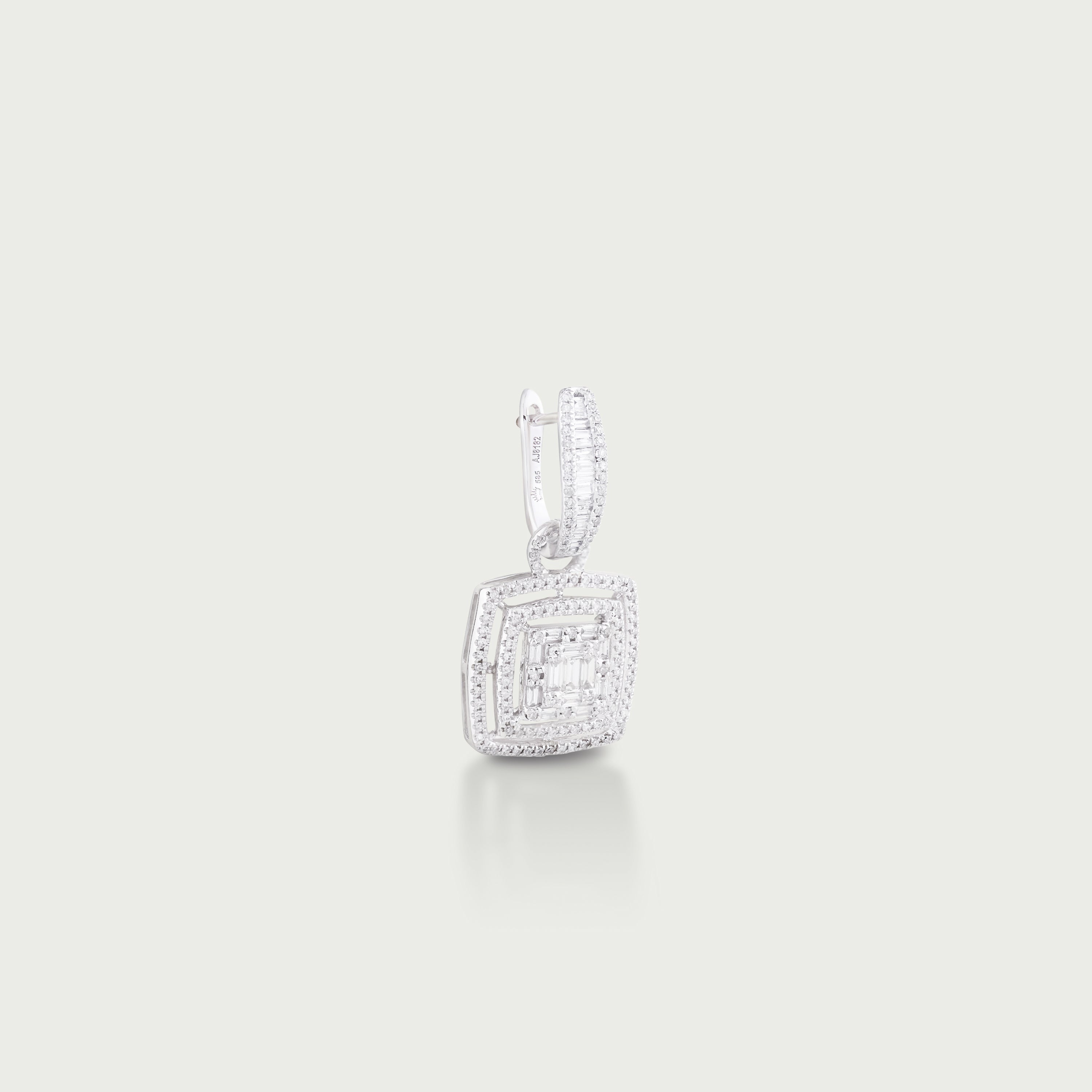 Gracefully Yours Diamond Dangling Earrings