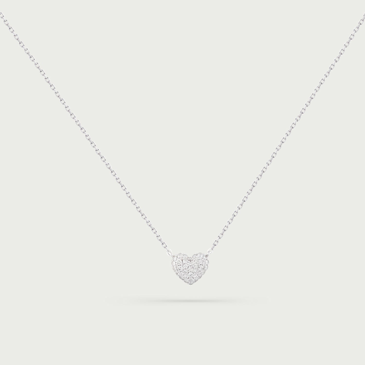 Heart's Captivation Diamond Necklace