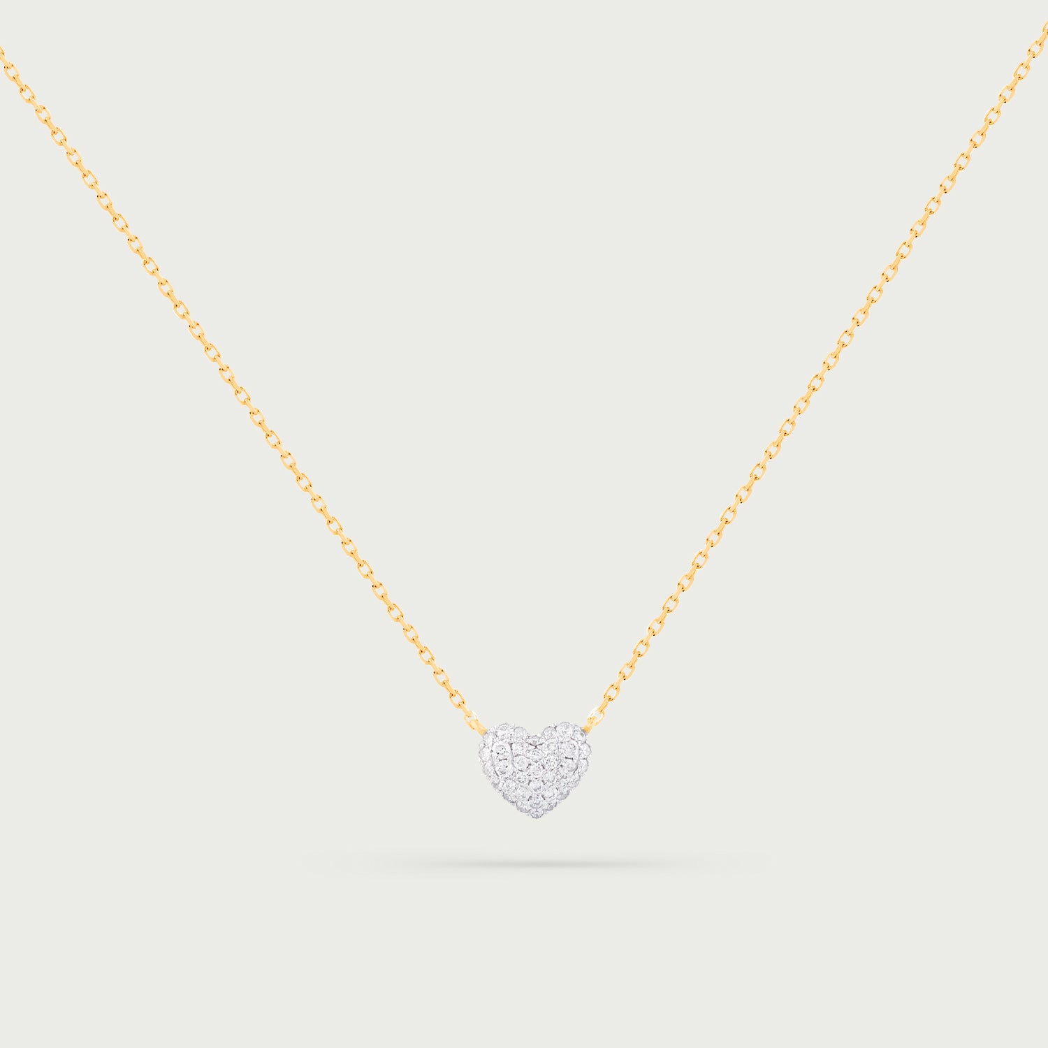 Heart's Captivation Diamond Necklace