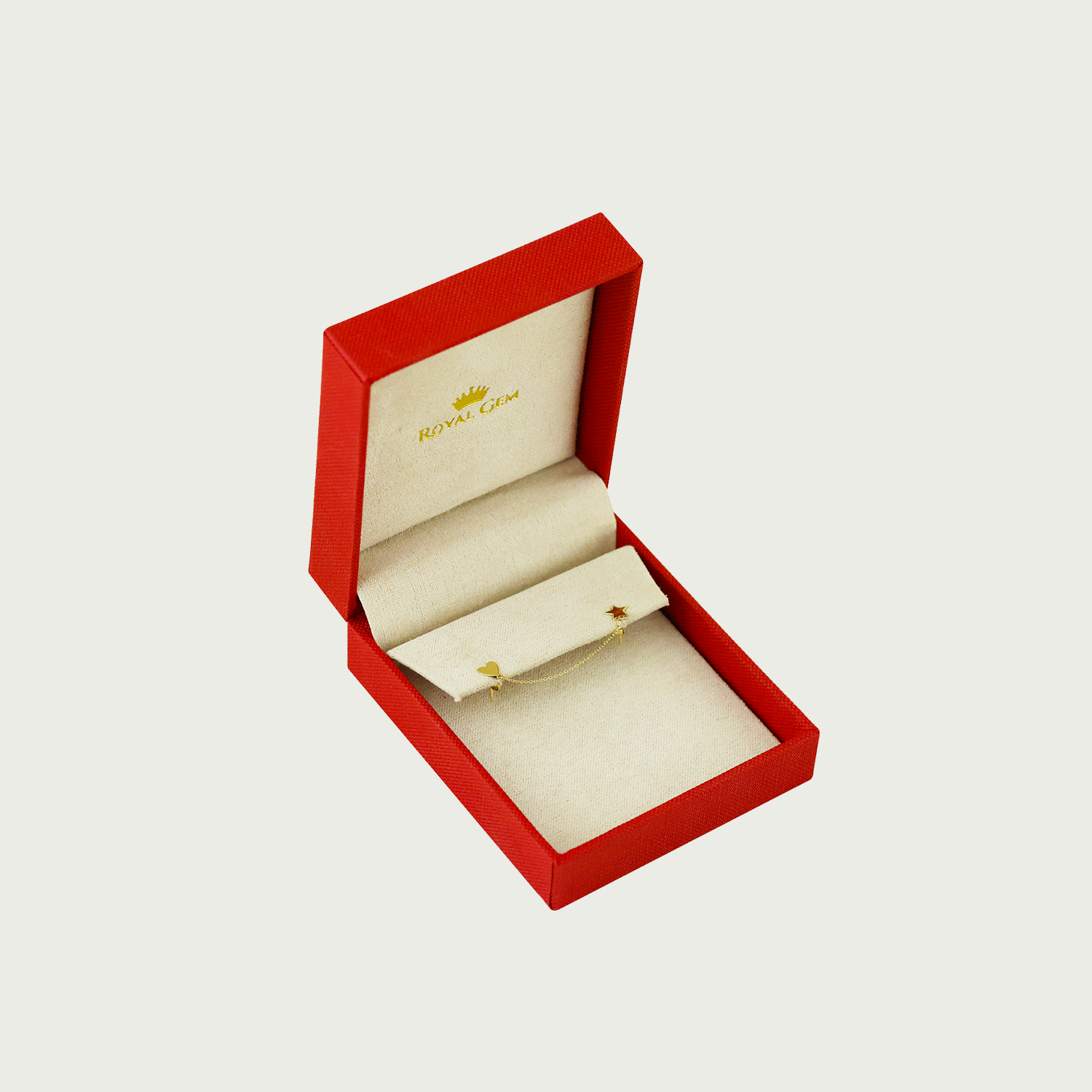 I Dare You to Shine Gold Piercing Earrings