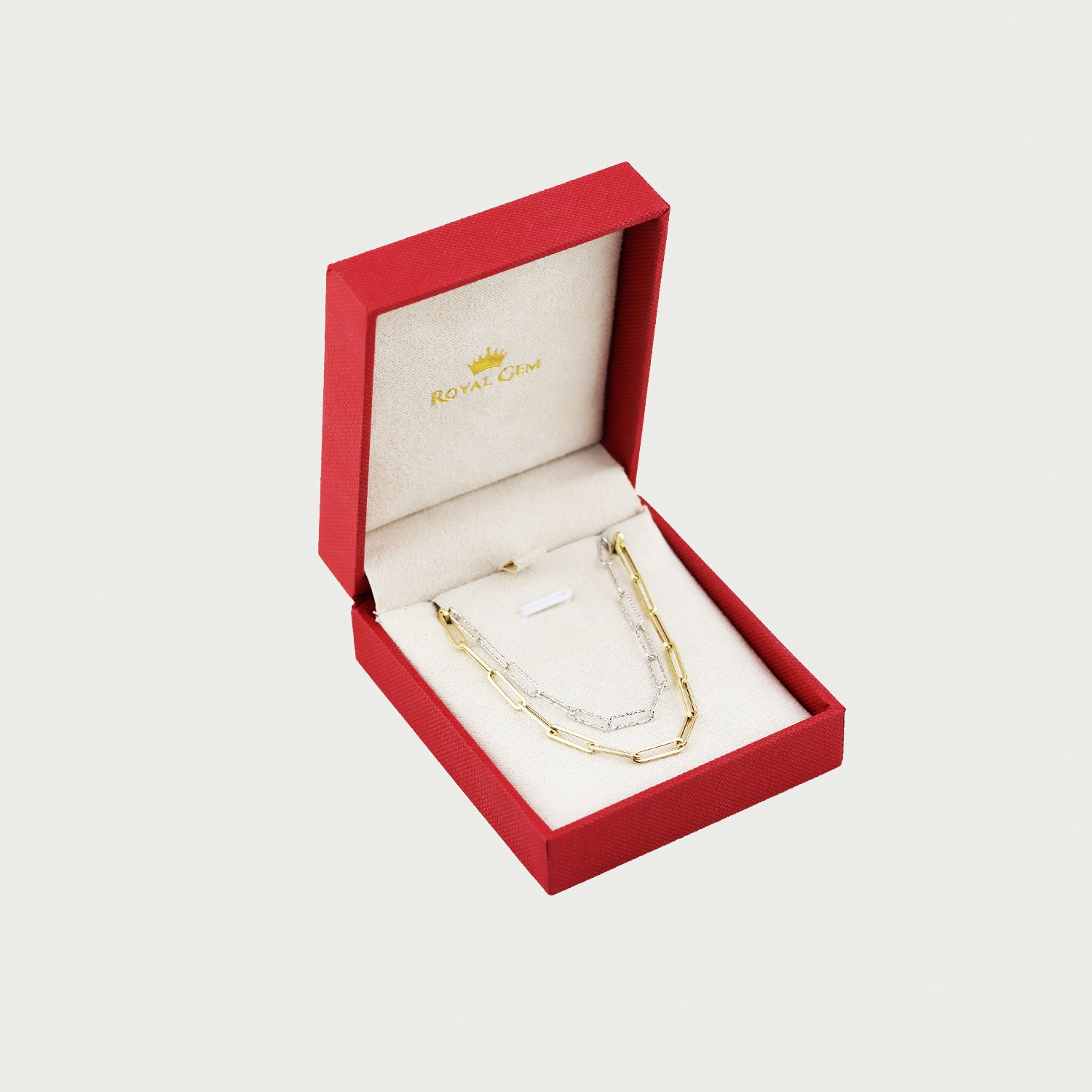 Iconic Edge Gold Necklace