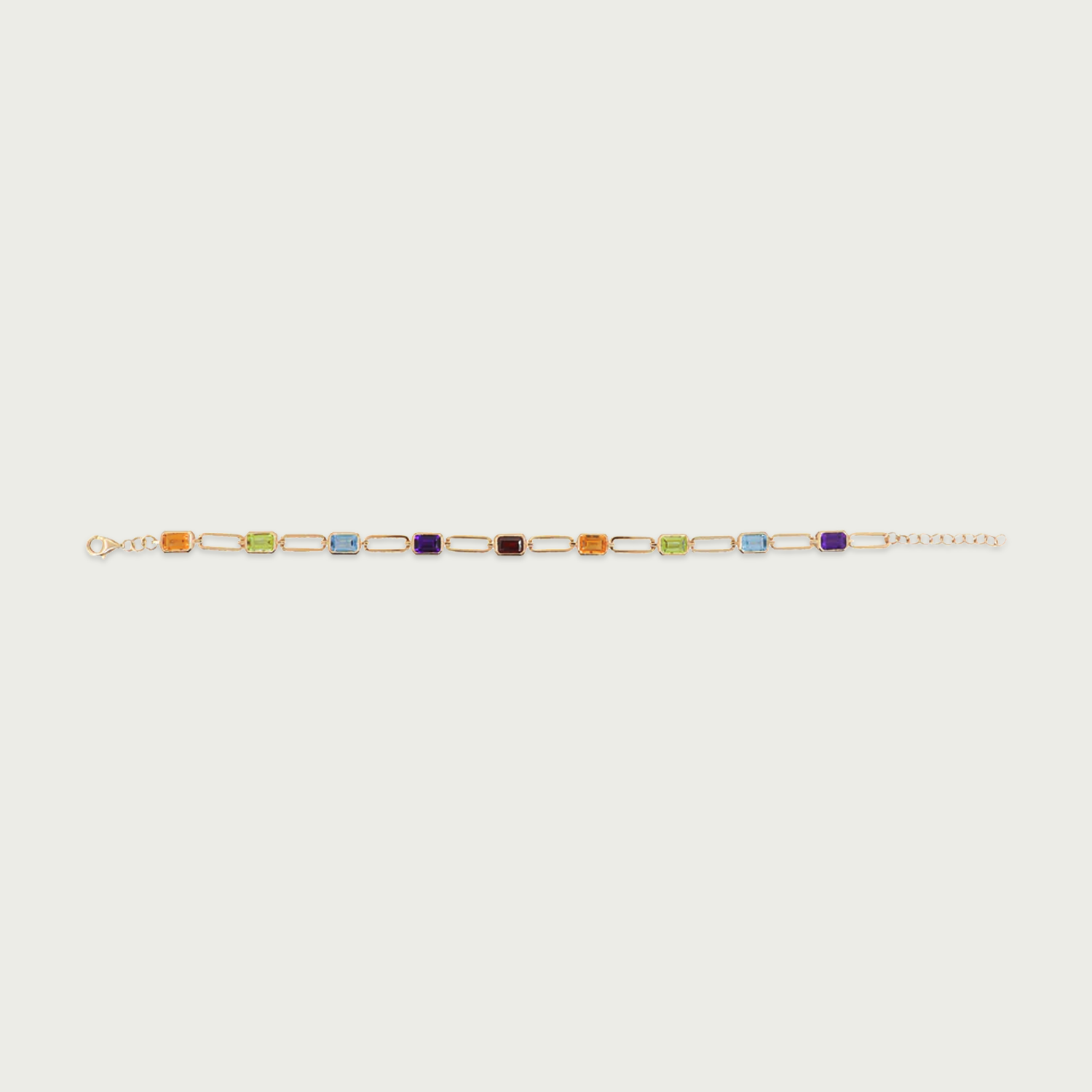 In Living Color Gemstone Bracelet