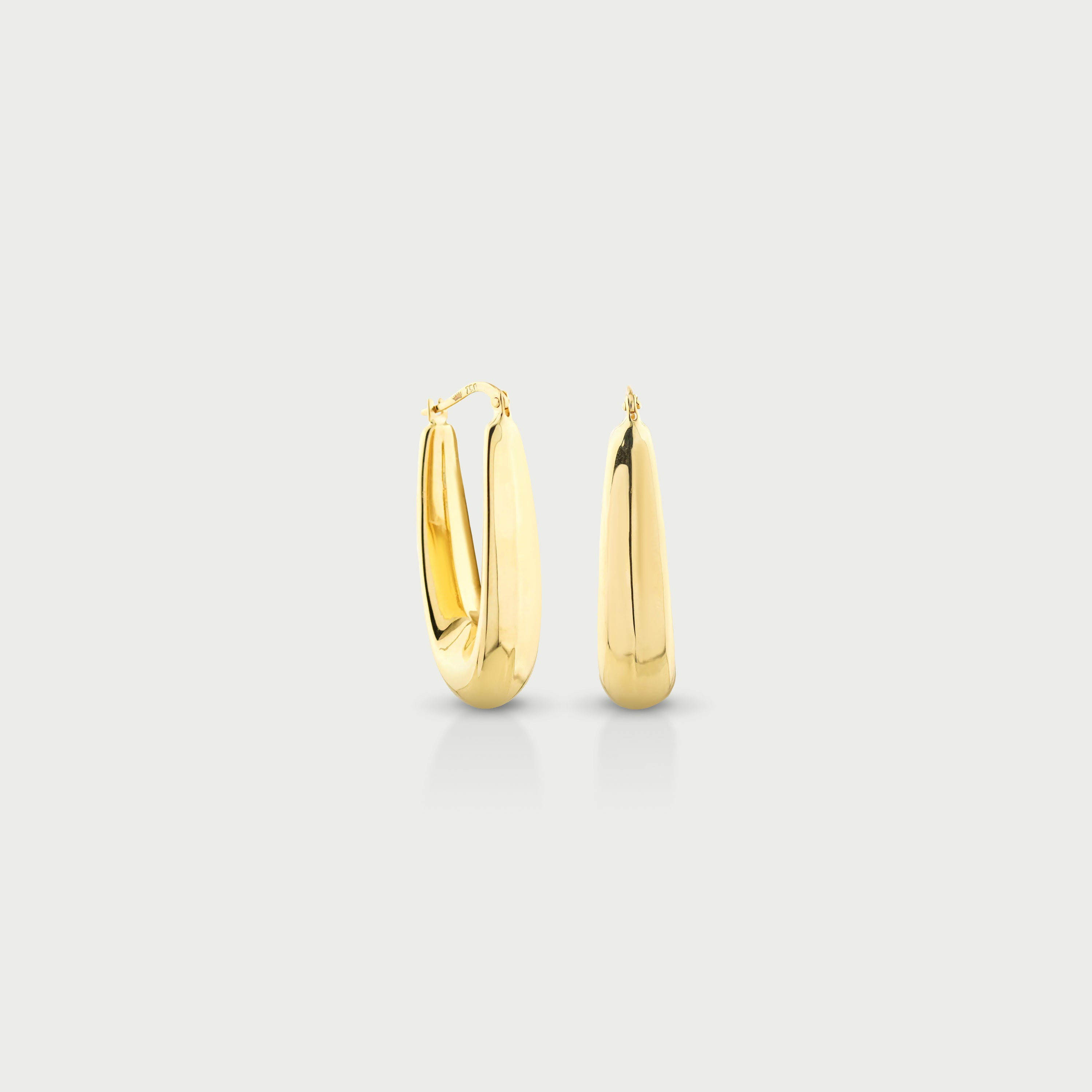 In the Spotlight Gold Hoop Earrings